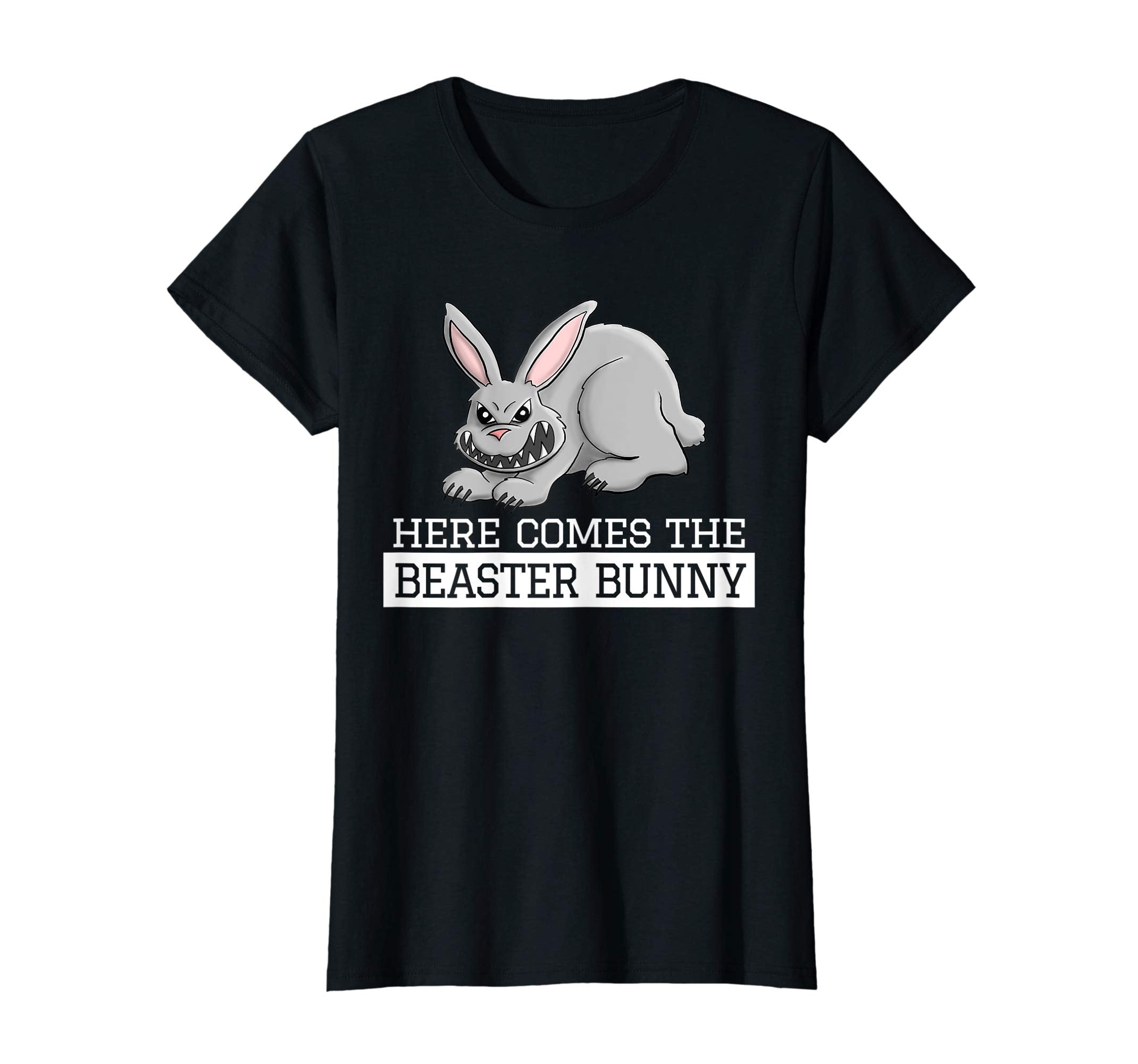 Fun Angry Easter Beaster Bunny T-shirt Gift for Men Women