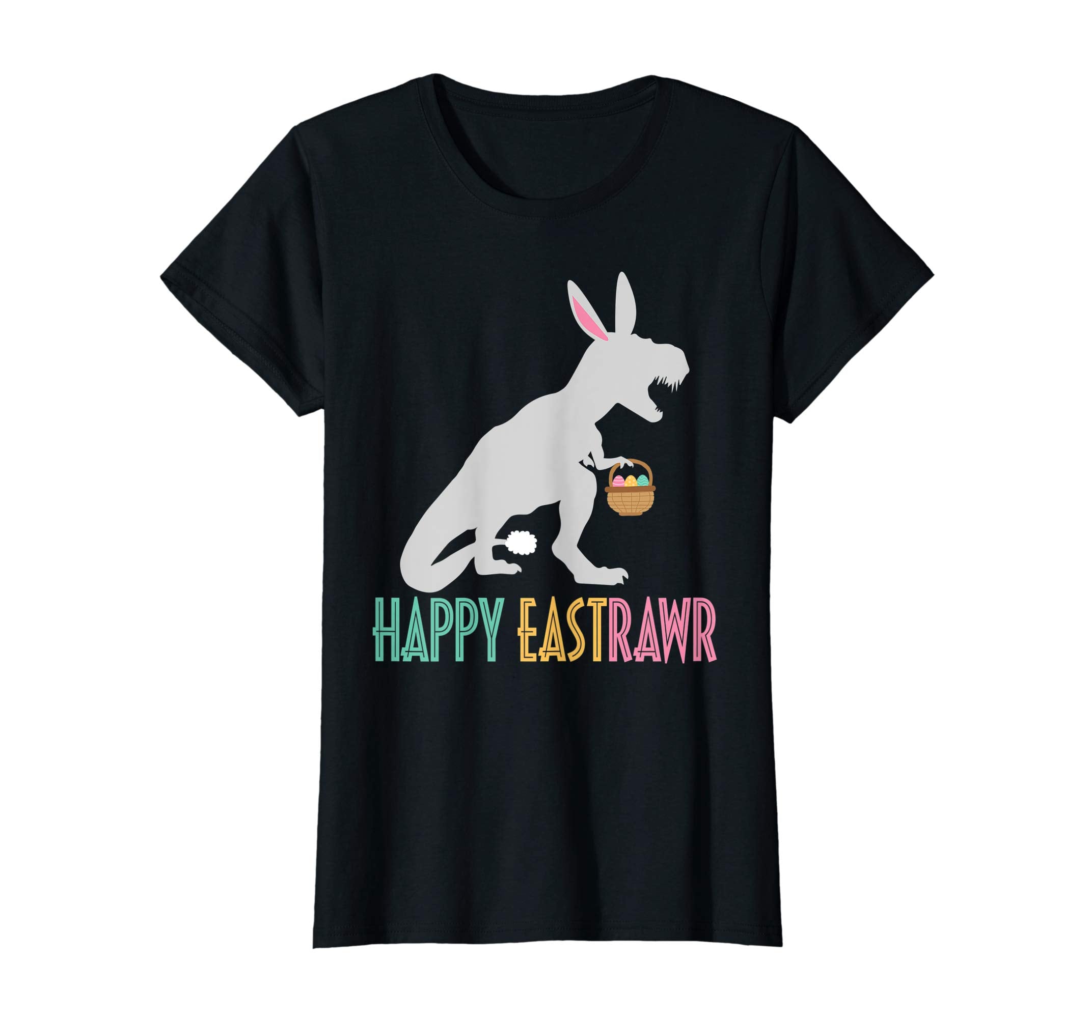 Happy Eastrawr T Rex Bunny Egg Easter Funny Shirt