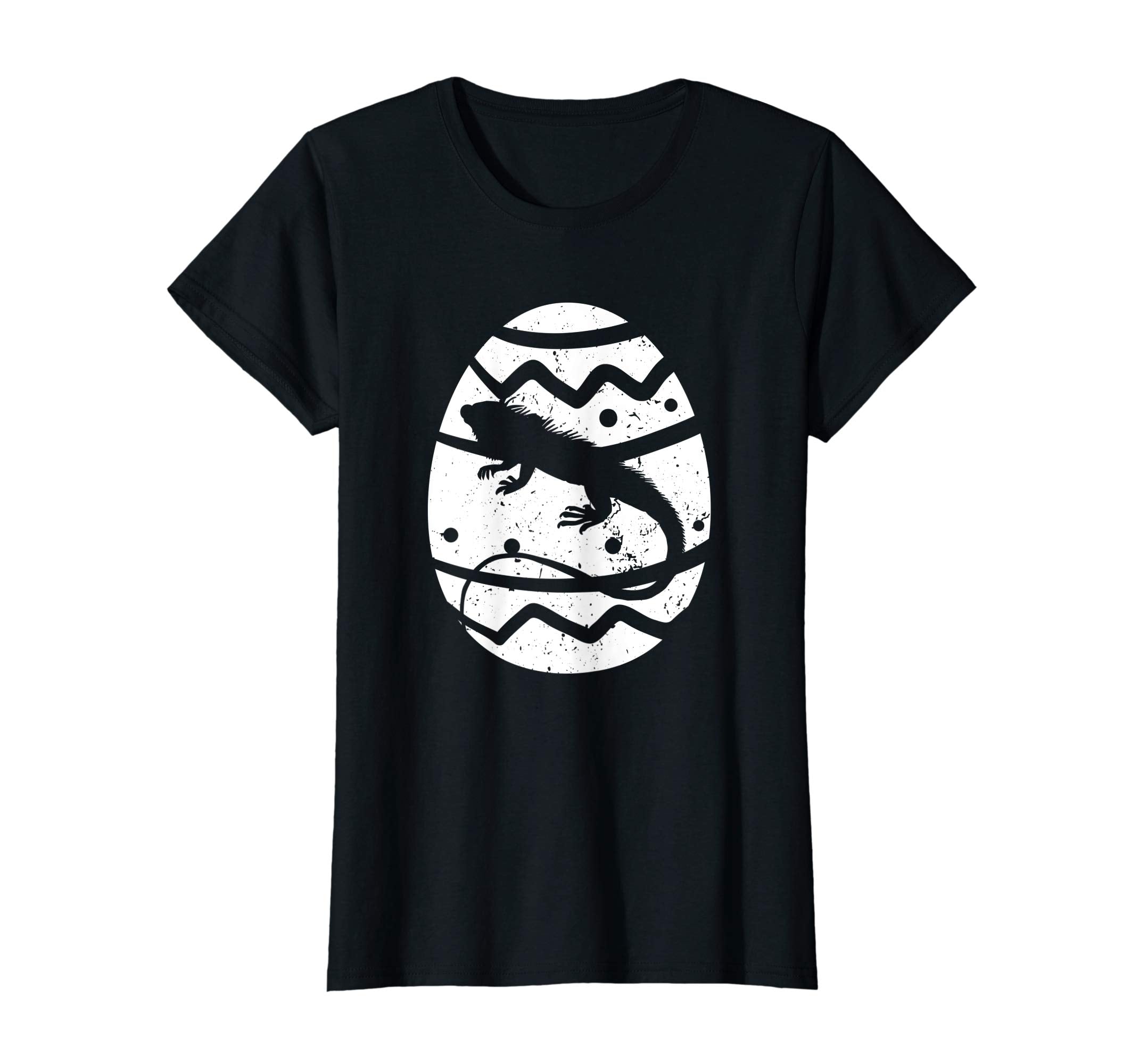 Vintage Iguana Happy Easter Egg T-Shirt Iguana Easter Gift