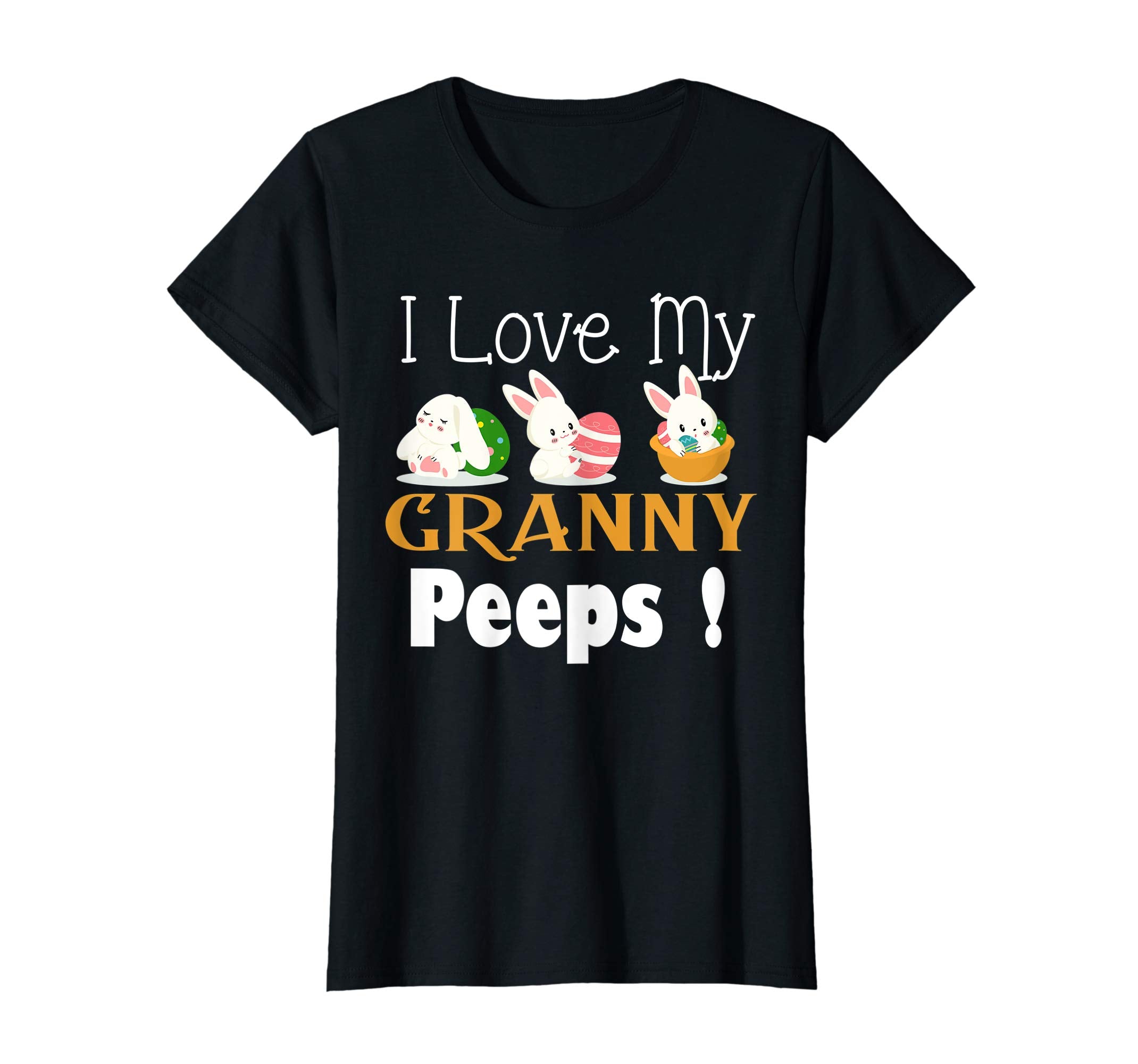 I Love My GRANNY Peeps With Cute Bunnies TShirt Easter