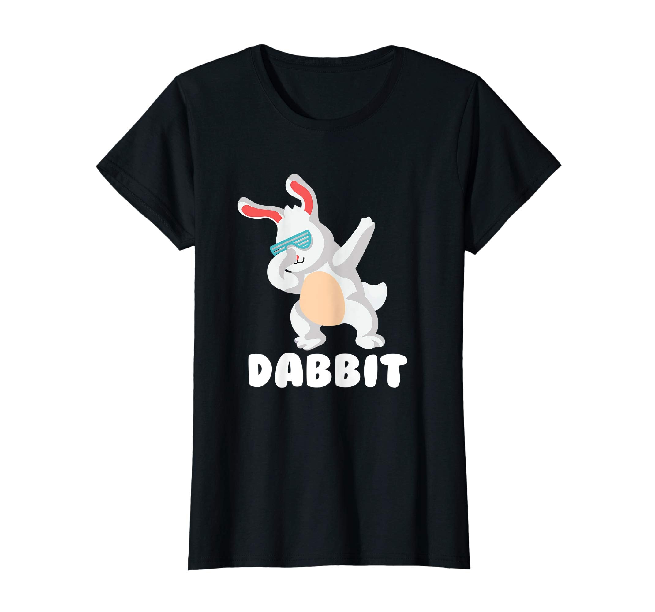 Funny Bunny dabbing Dabbit easter Tshirt gifts