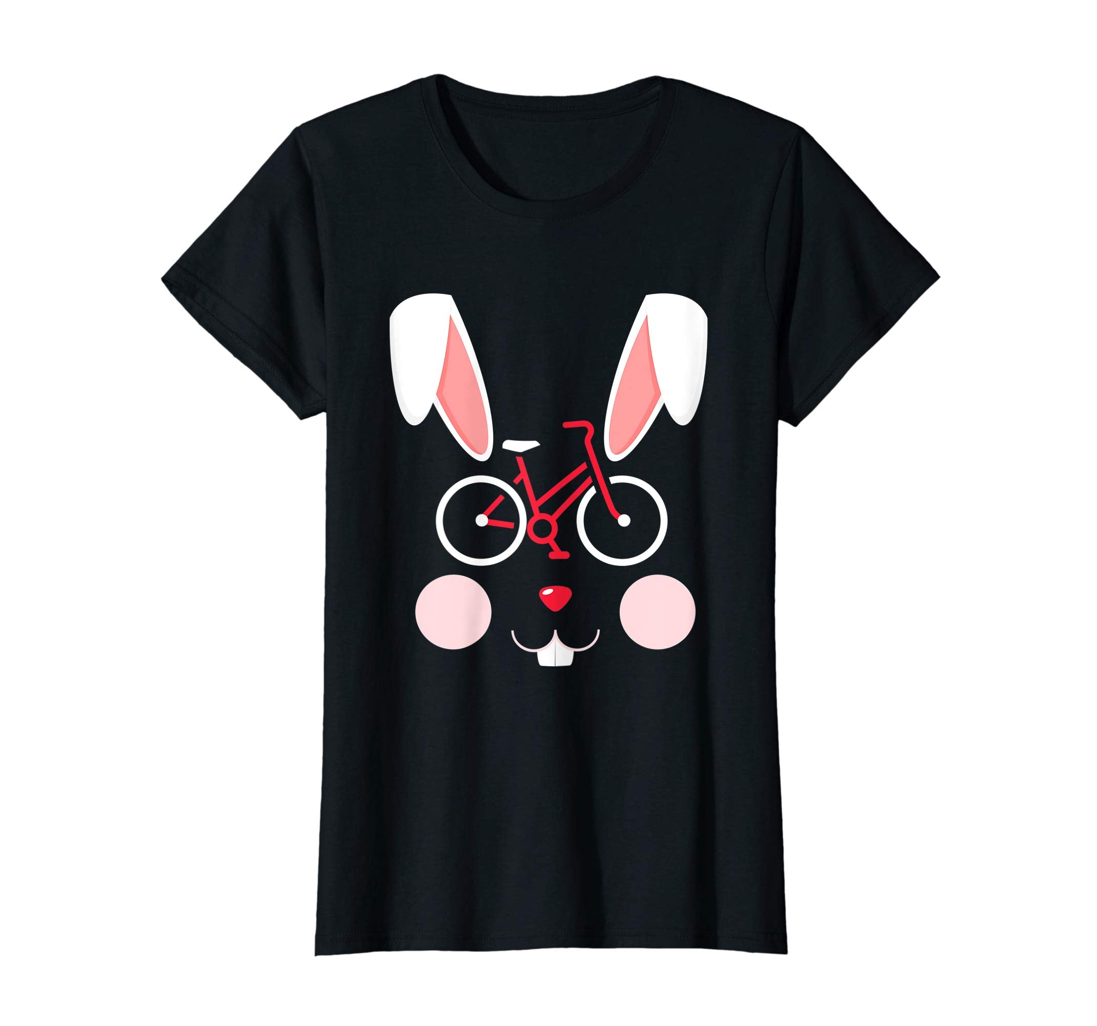Cycling Bunny Easter Bicycle Costume Funny Cyclist TShirt
