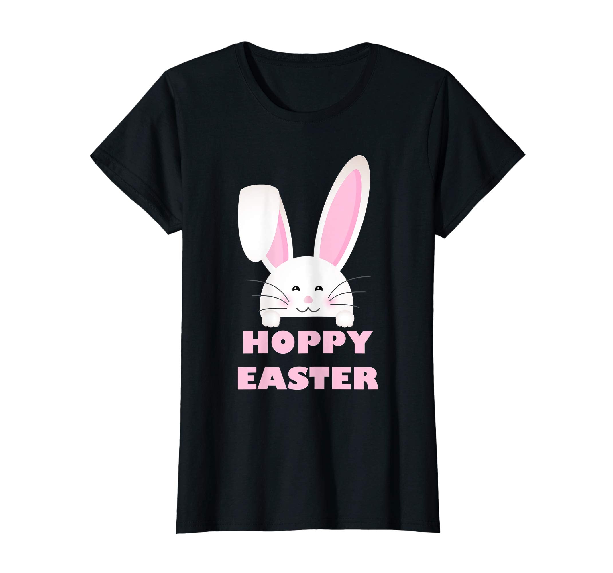 Hoppy Easter T Shirt Funny Cute Bunny Easter Day TShirt Gift