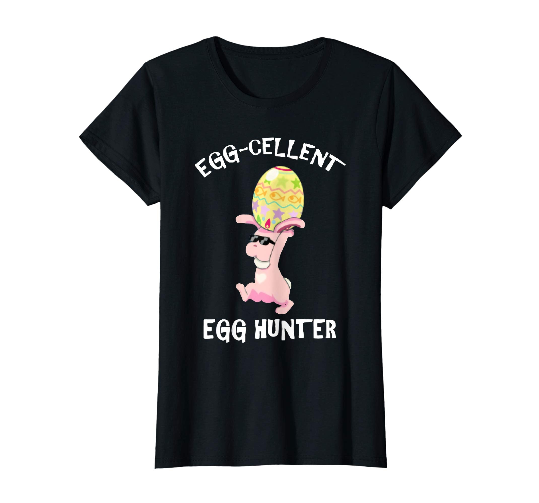 Egg-cellent Egg Hunter Easter T-Shirt Boys Girls Bunny Gift