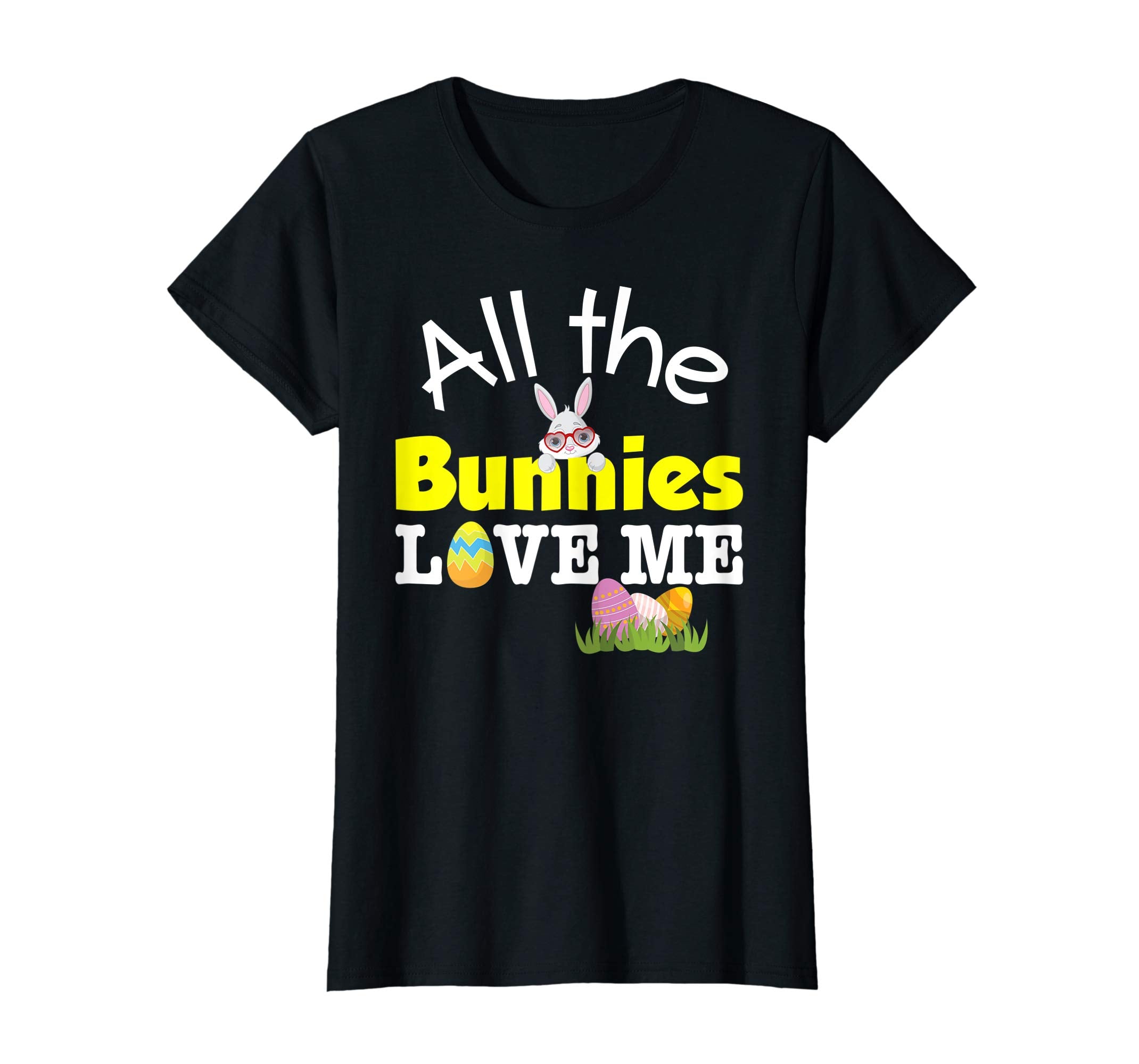 All The Bunnies Loves Me Cute Bunny Easter Day T-Shirt Boys