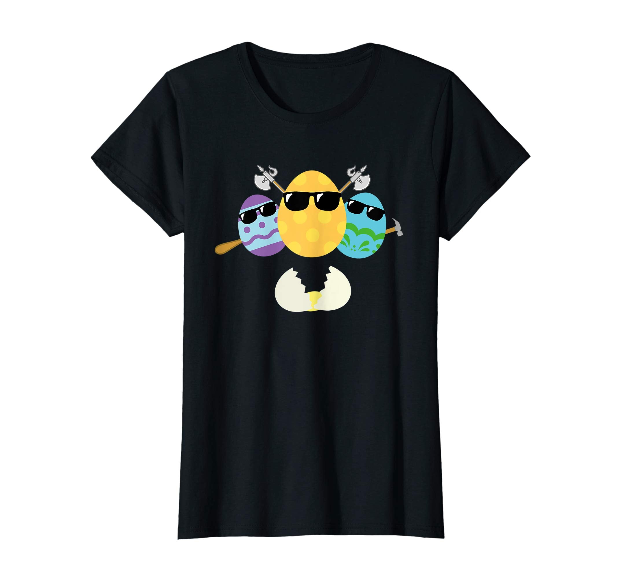 Funny Bad Easter Eggs with Sunglasses Gift T-Shirt