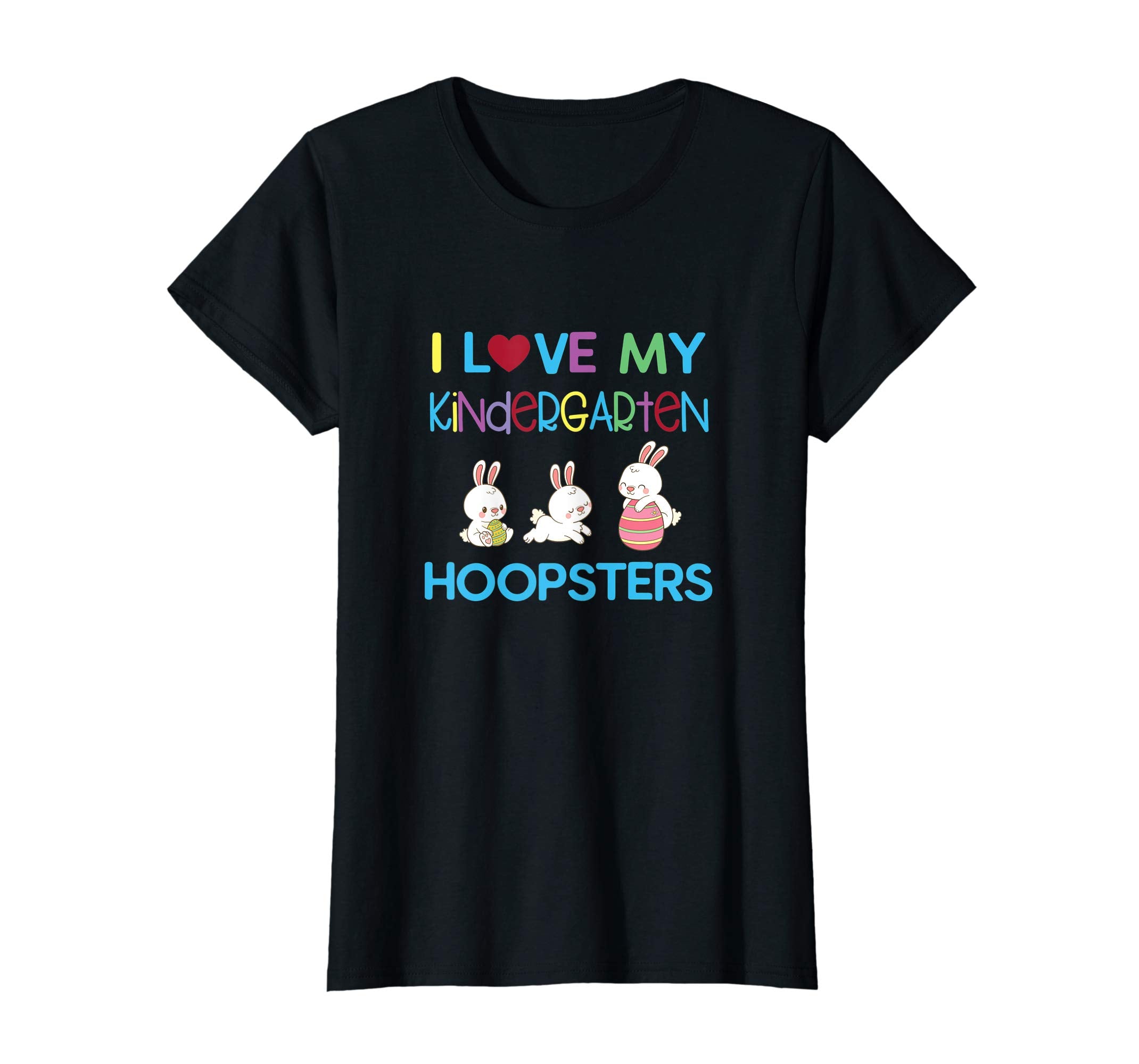 I Love My Kindergarten Hopsters Cool Easter Kids Shirt
