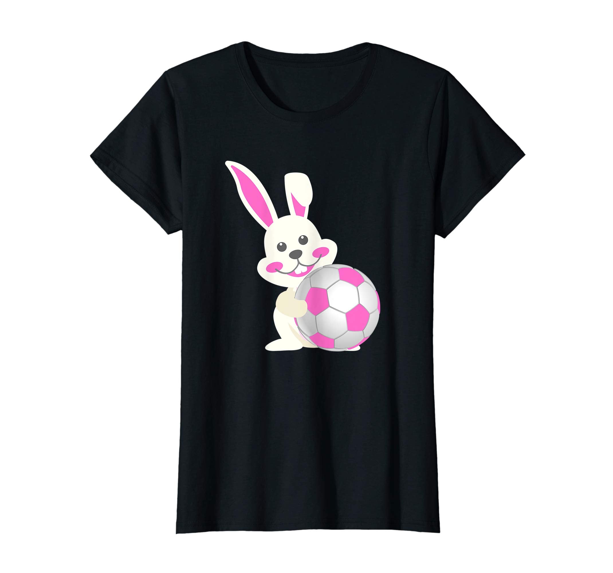 Funny Easter Bunny with Football T-Shirt Gifts for Kids Boys