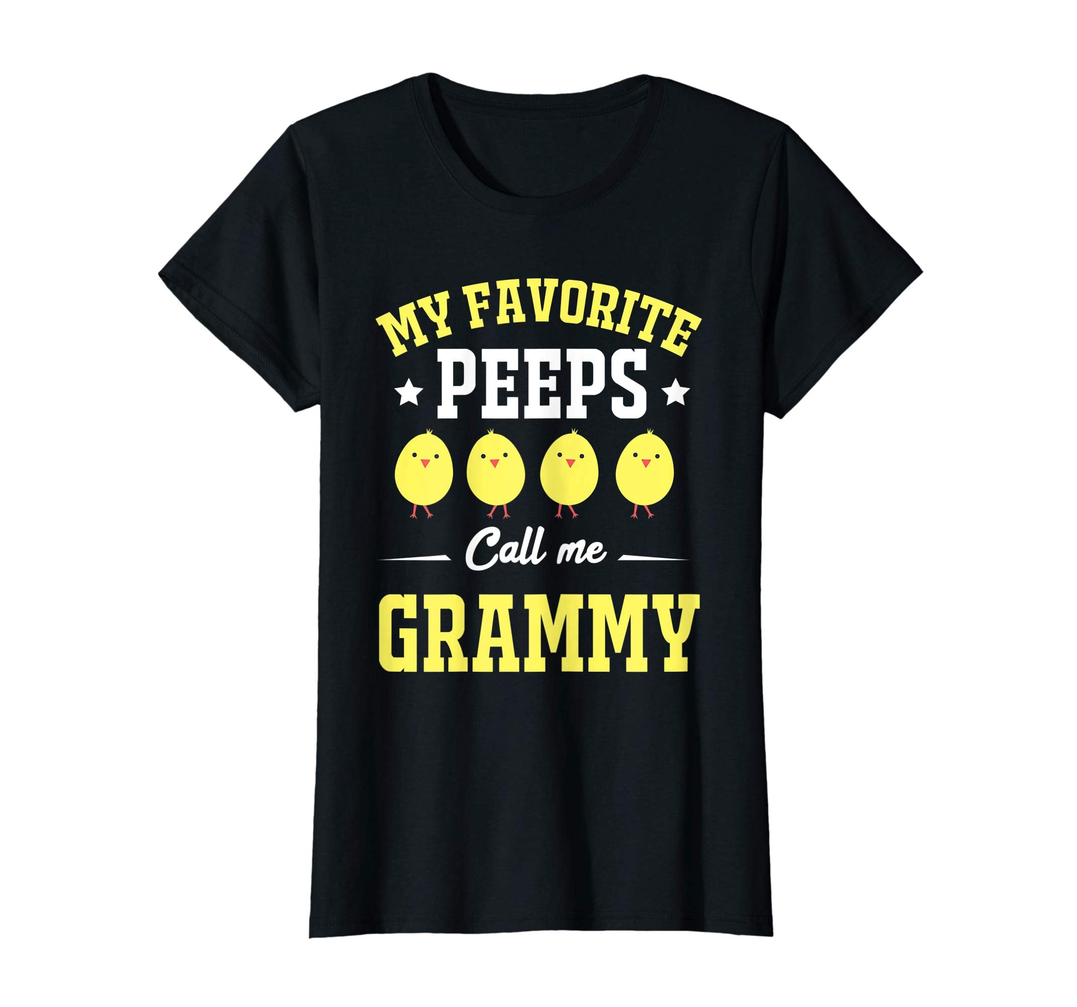 My Favorite Peeps Call Me Grammy Easter Day T-Shirt