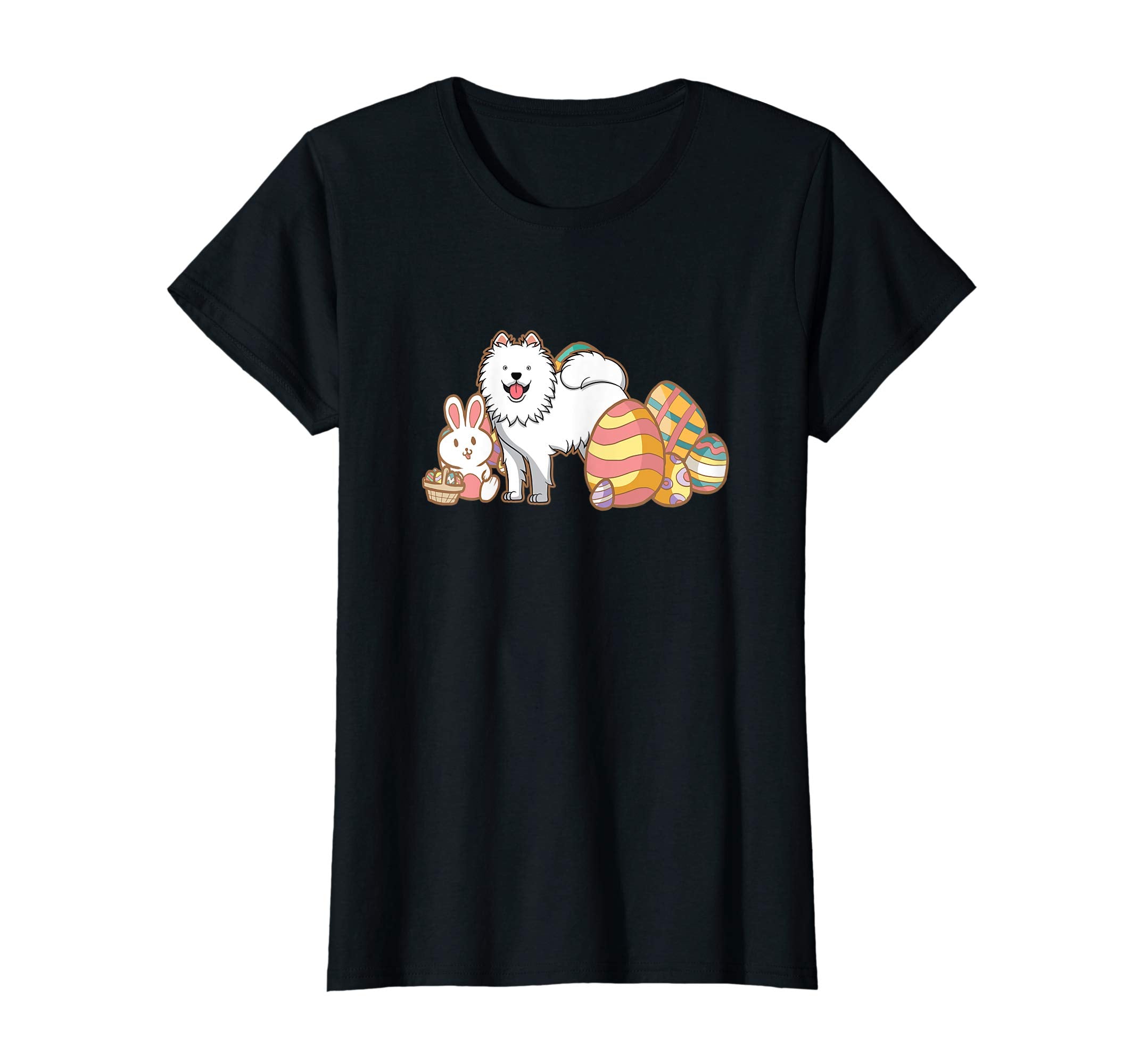 Easter Samoyed Dog T-Shirt Gift