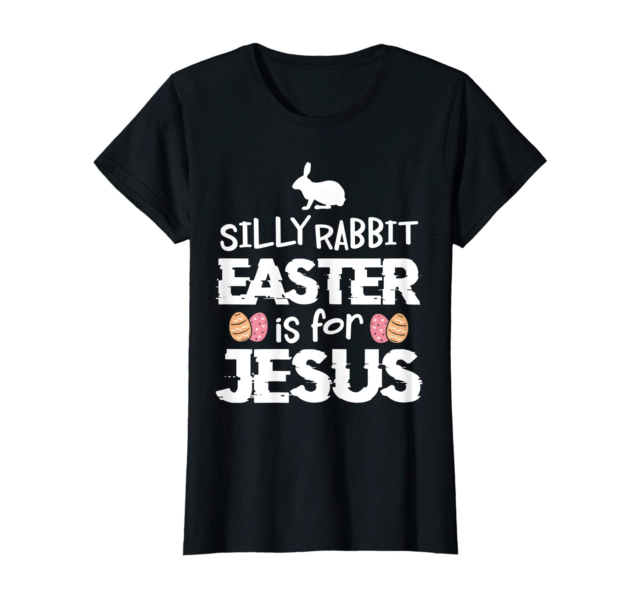 Cute Silly Rabbit Easter Is for Jesus Christians TShirt Gift