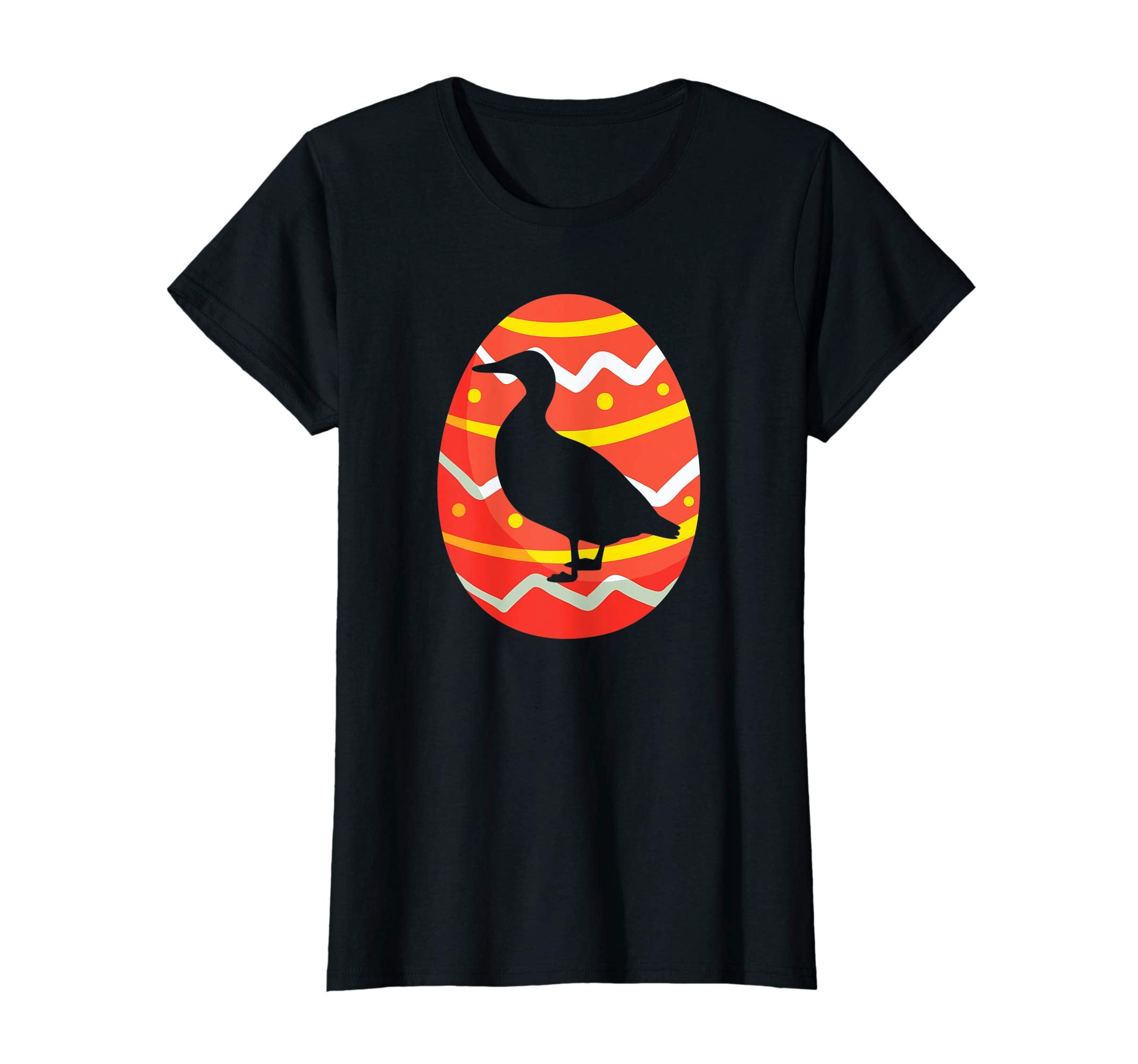 Happy Duck Easter Bunny Egg T-Shirt for Kids Boys Girls