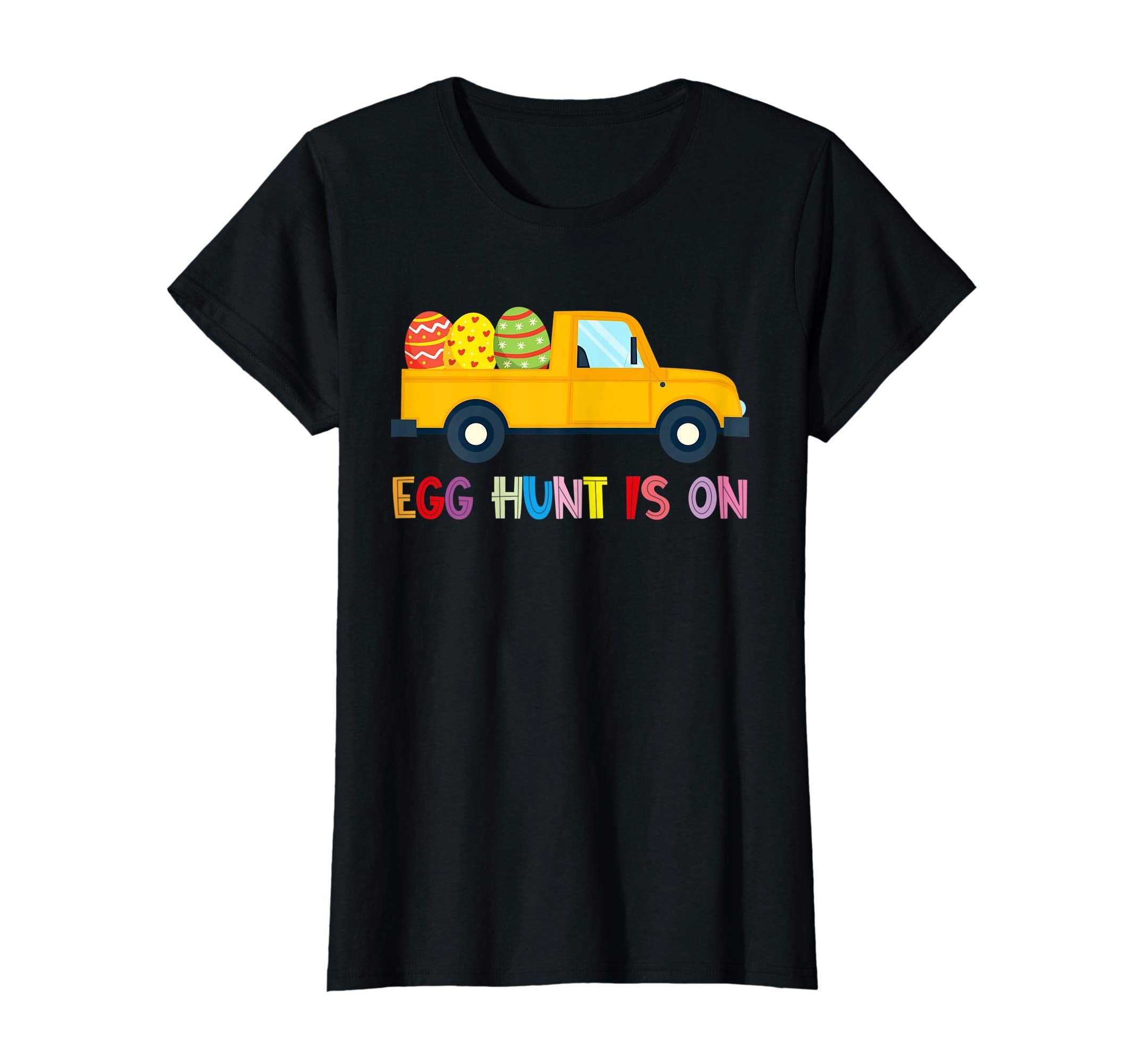 Happy Easter Truck Egg Hunt Is On Kids Boys Girls Shirt Gift