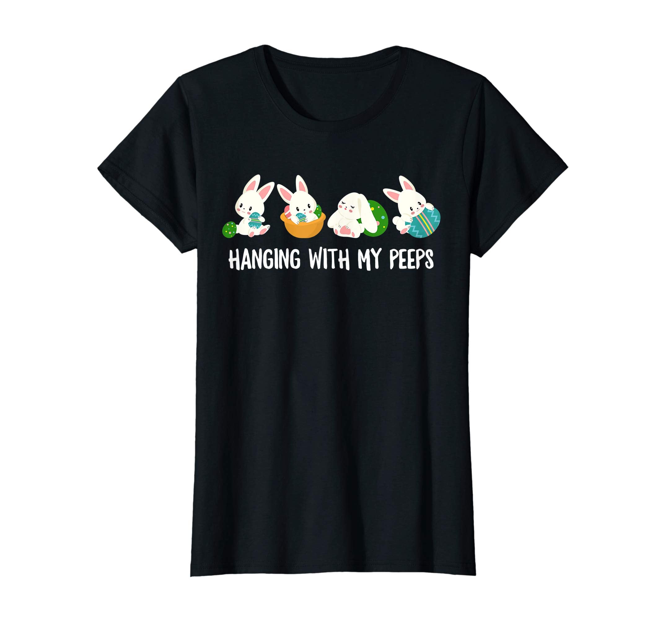 Kids Easter Shirt Hanging Peeps Girls Ladies Women Gift