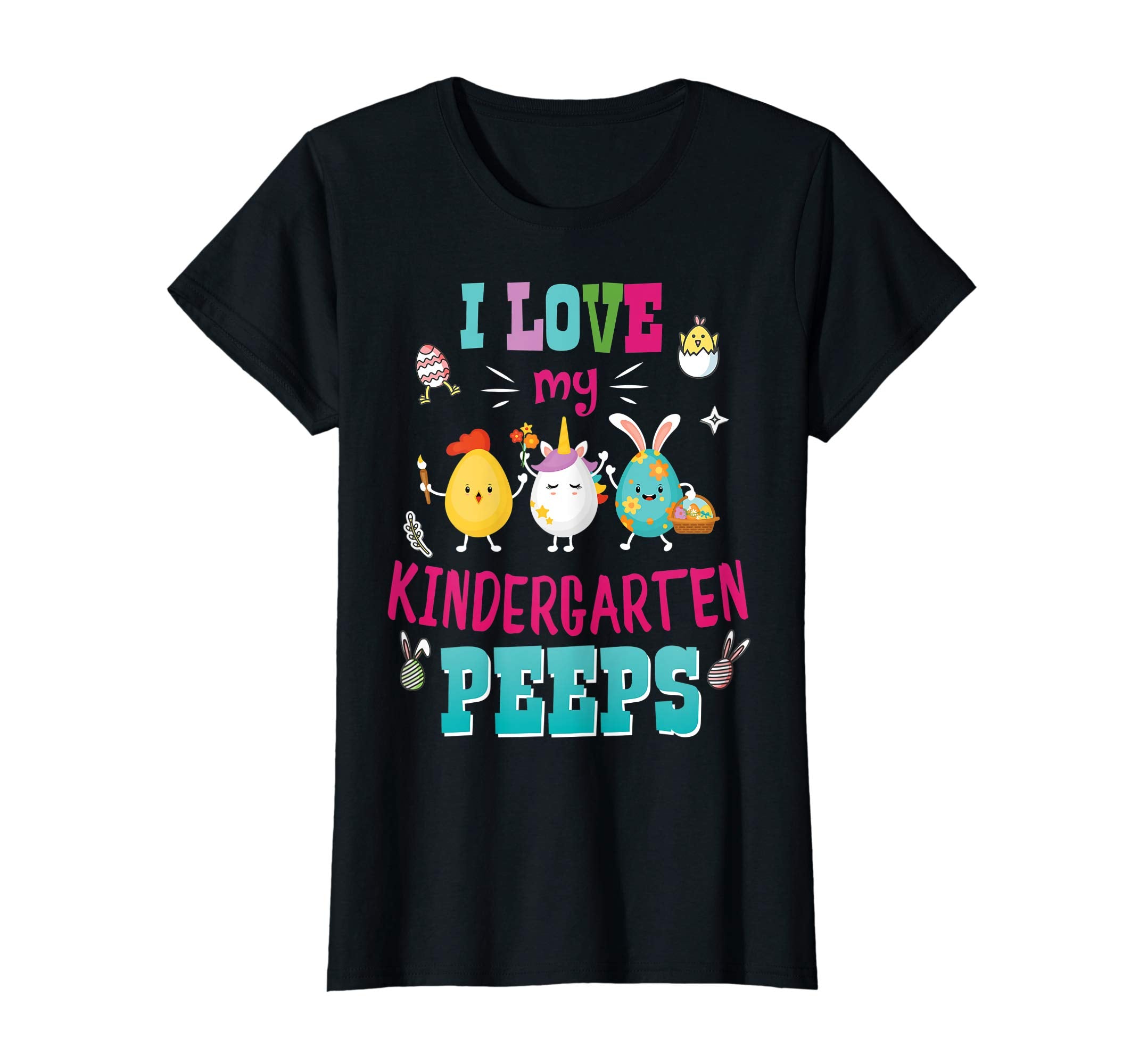 I Love My Kindergarten Peeps T-Shirt Easter Teacher