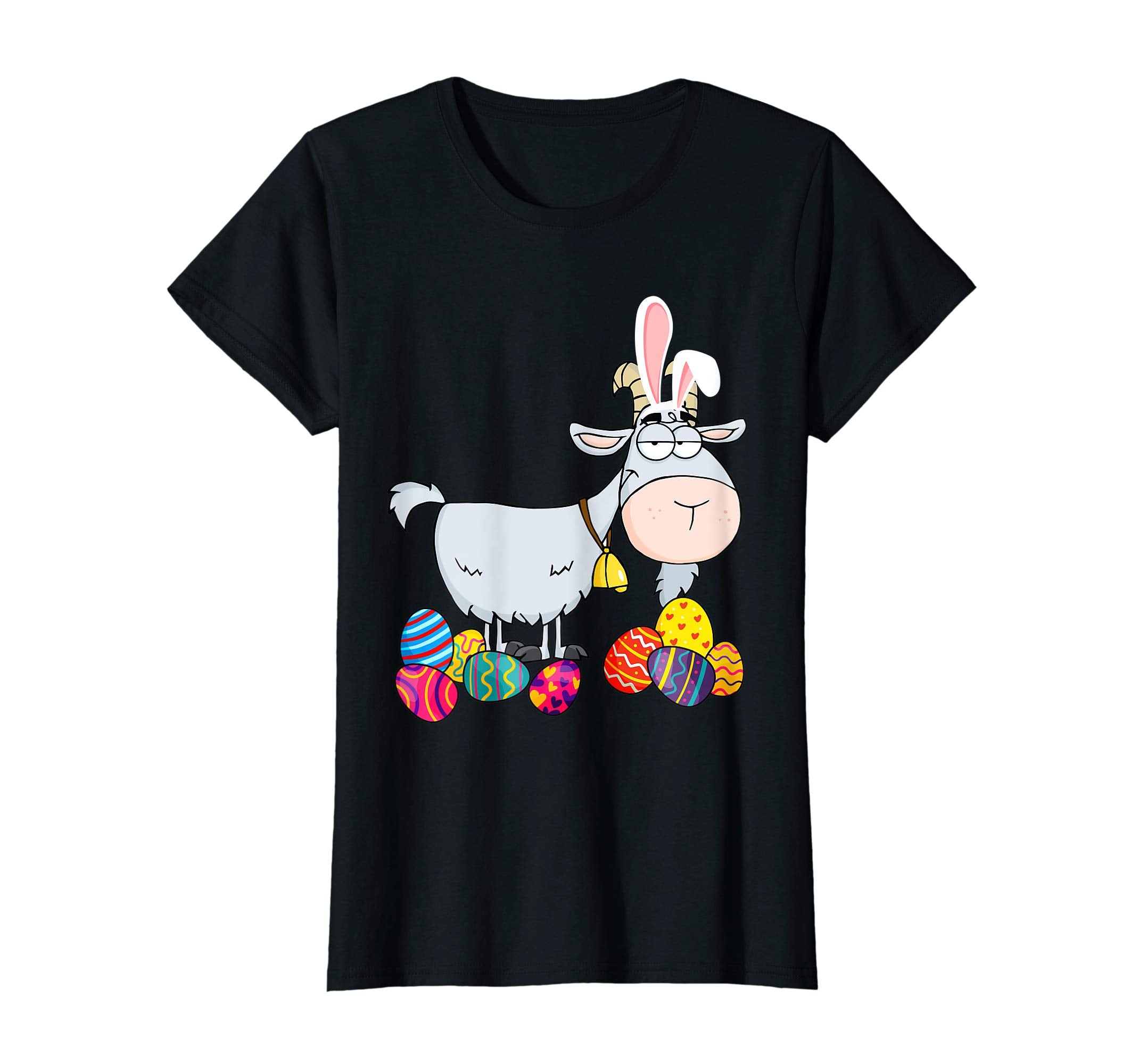 Goat Bunny Ear With Egg Easter Easter Day Shirt