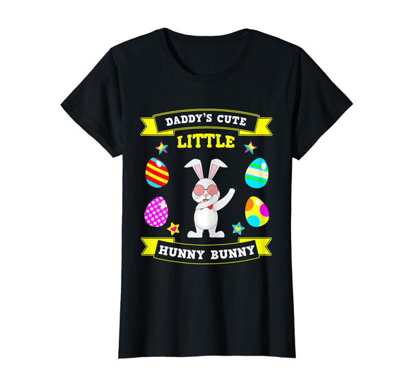 Daddys Hunny Bunny Easter Egg Dabbing Tshirt