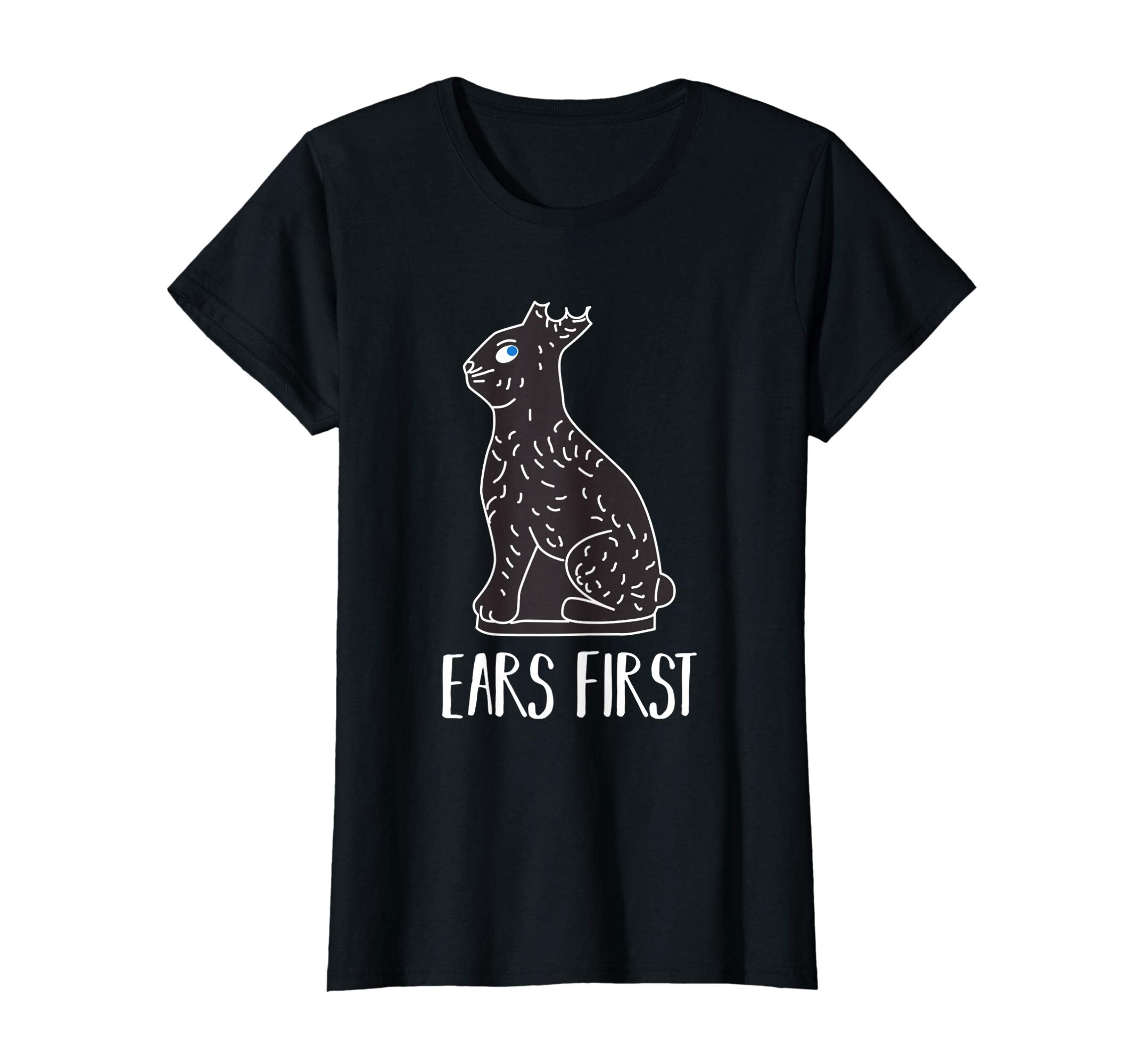 Chocolate Easter Bunny without Ears Basket Stuffer T-Shirt