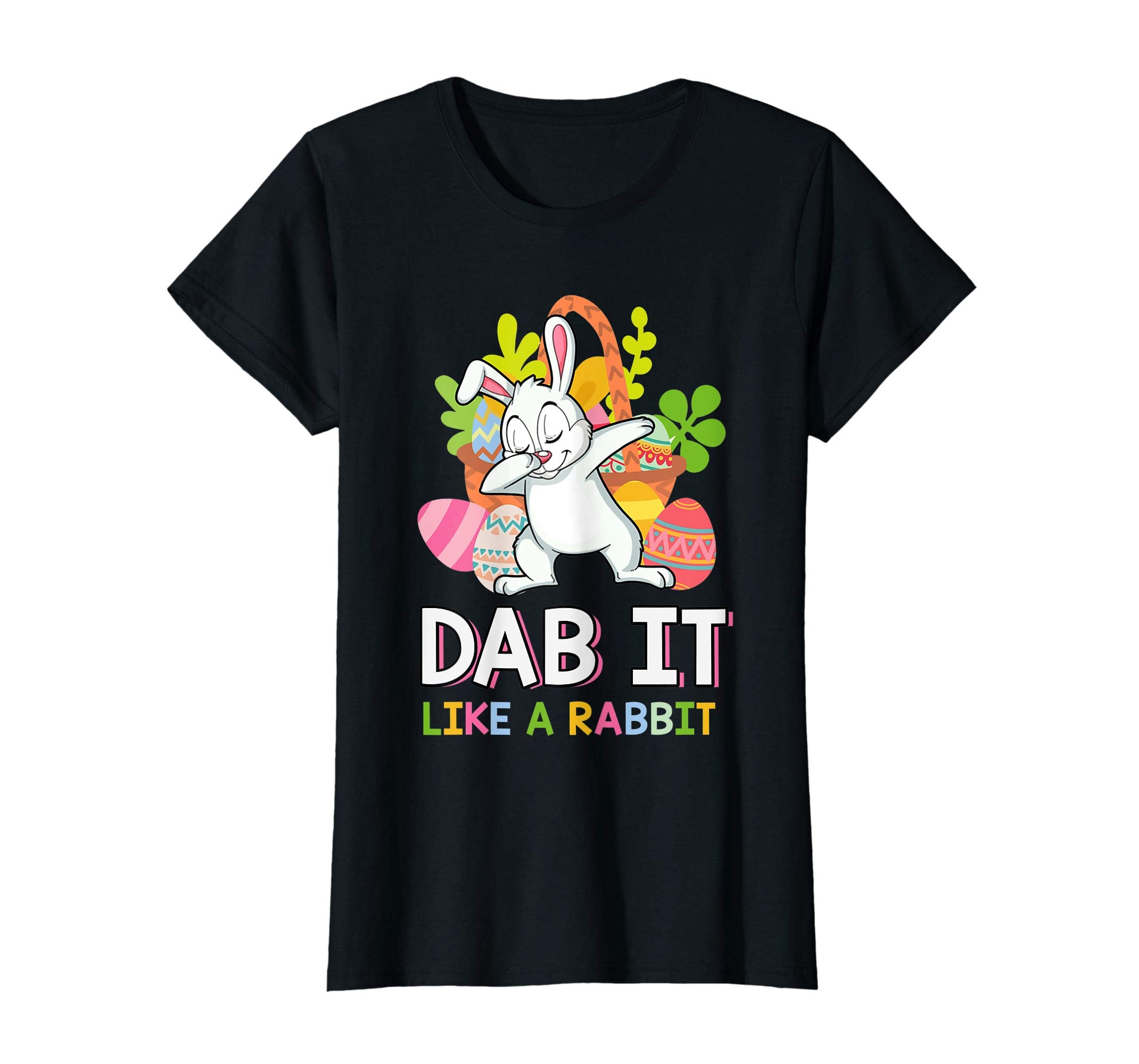 Bunny Rabbit Dabbing Easter Eggs Shirt Dab It Like A Rabbit