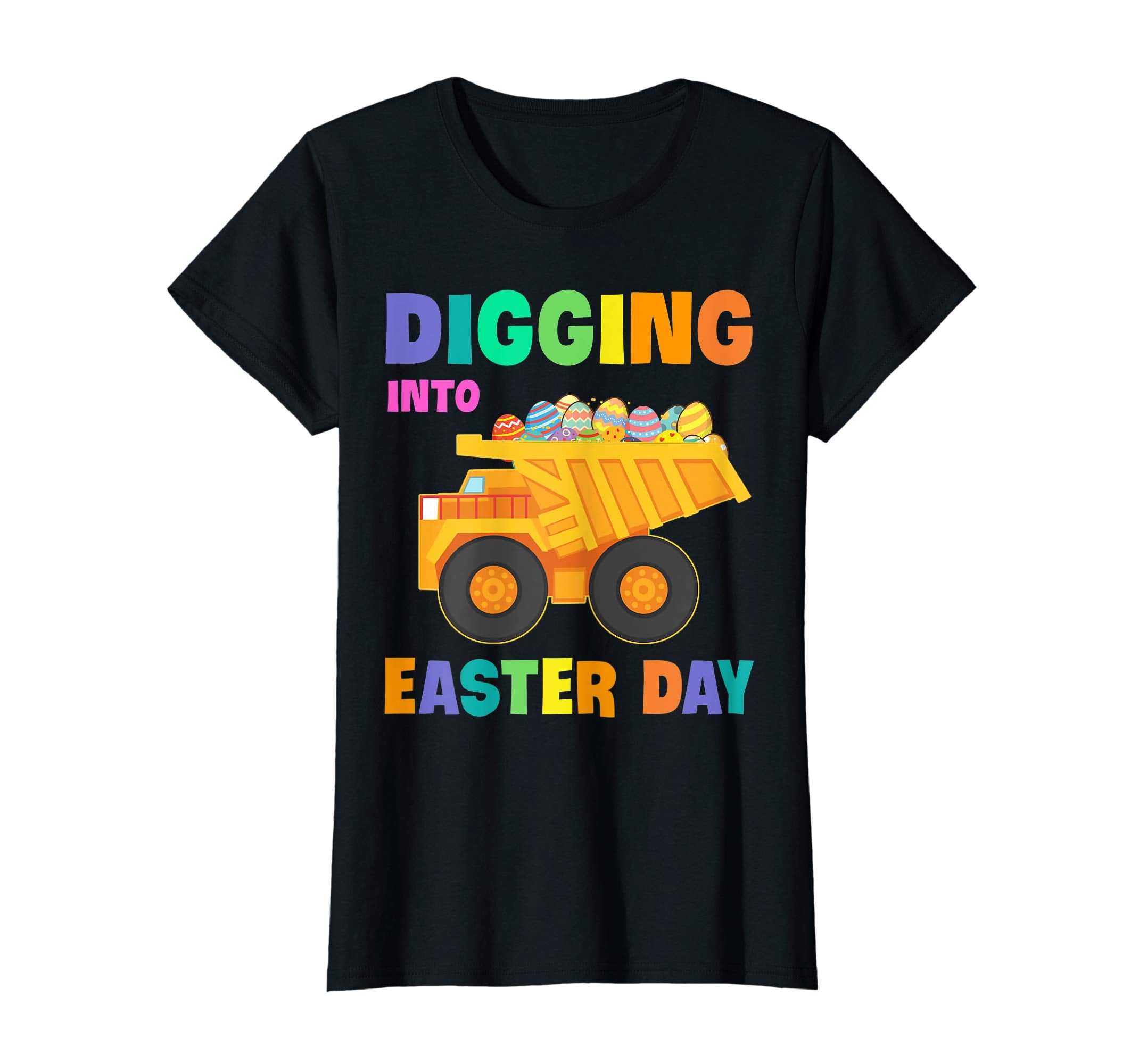 Digging Into Easter Day Egg Easter Dump Truck Lover Shirt