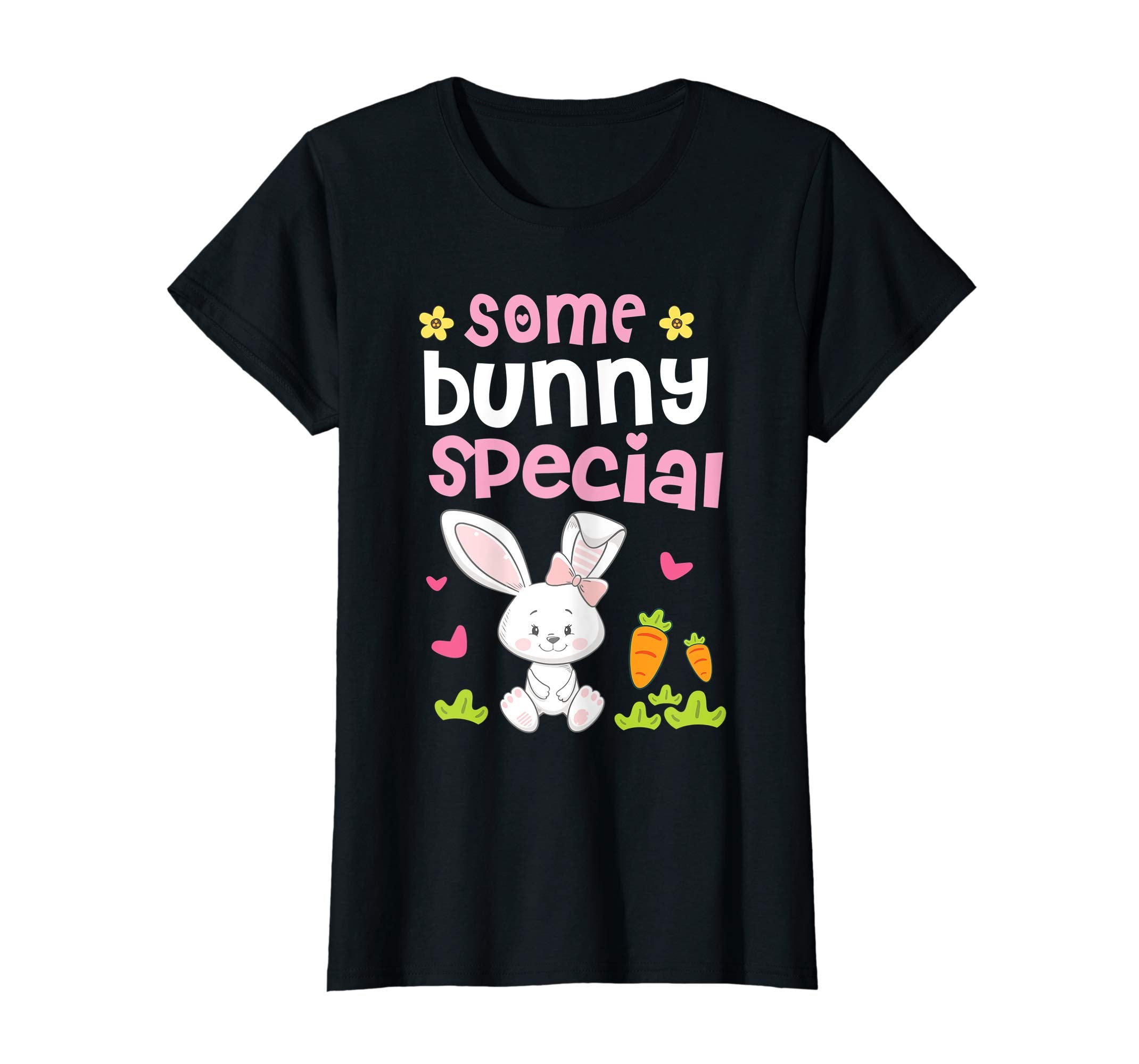 Heart Flower Carrot Bunny Easter Shirt Some Bunny Special