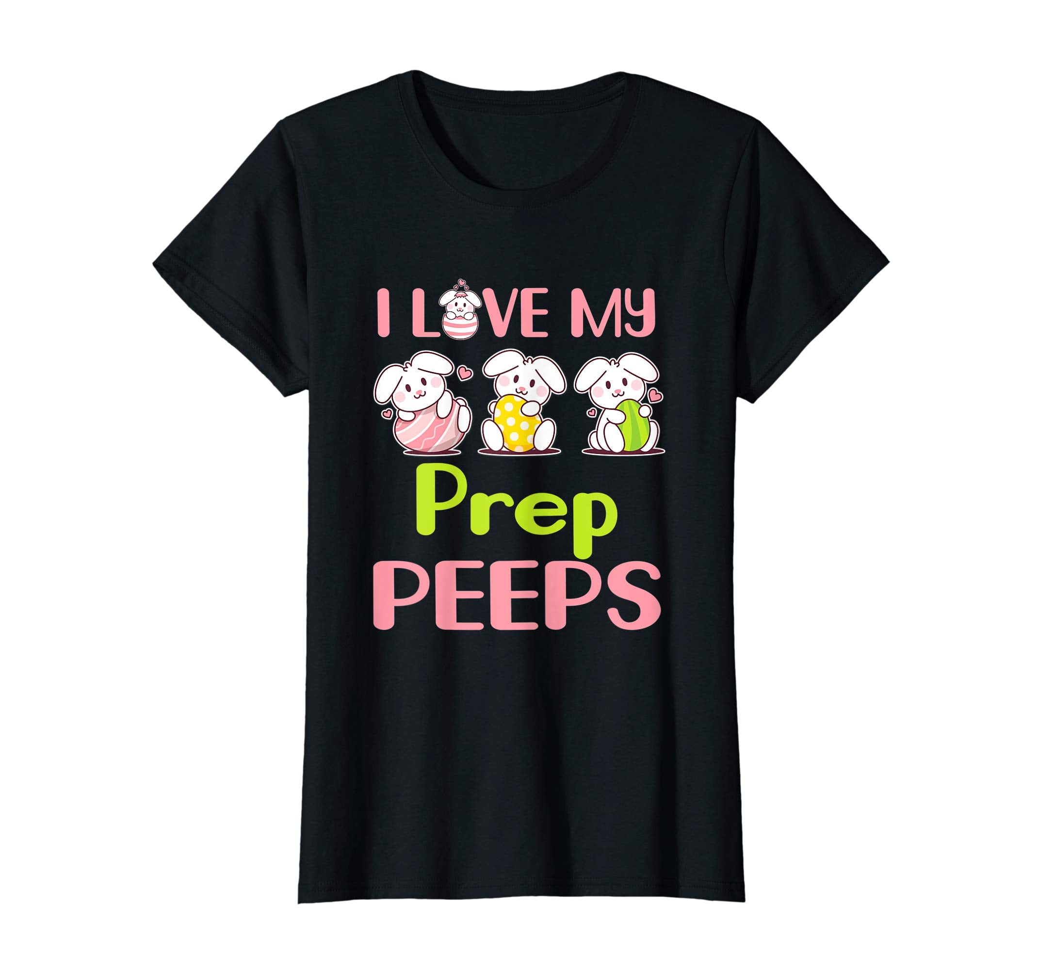 I Love My Prep Peeps Happy Easter Teacher Shirt
