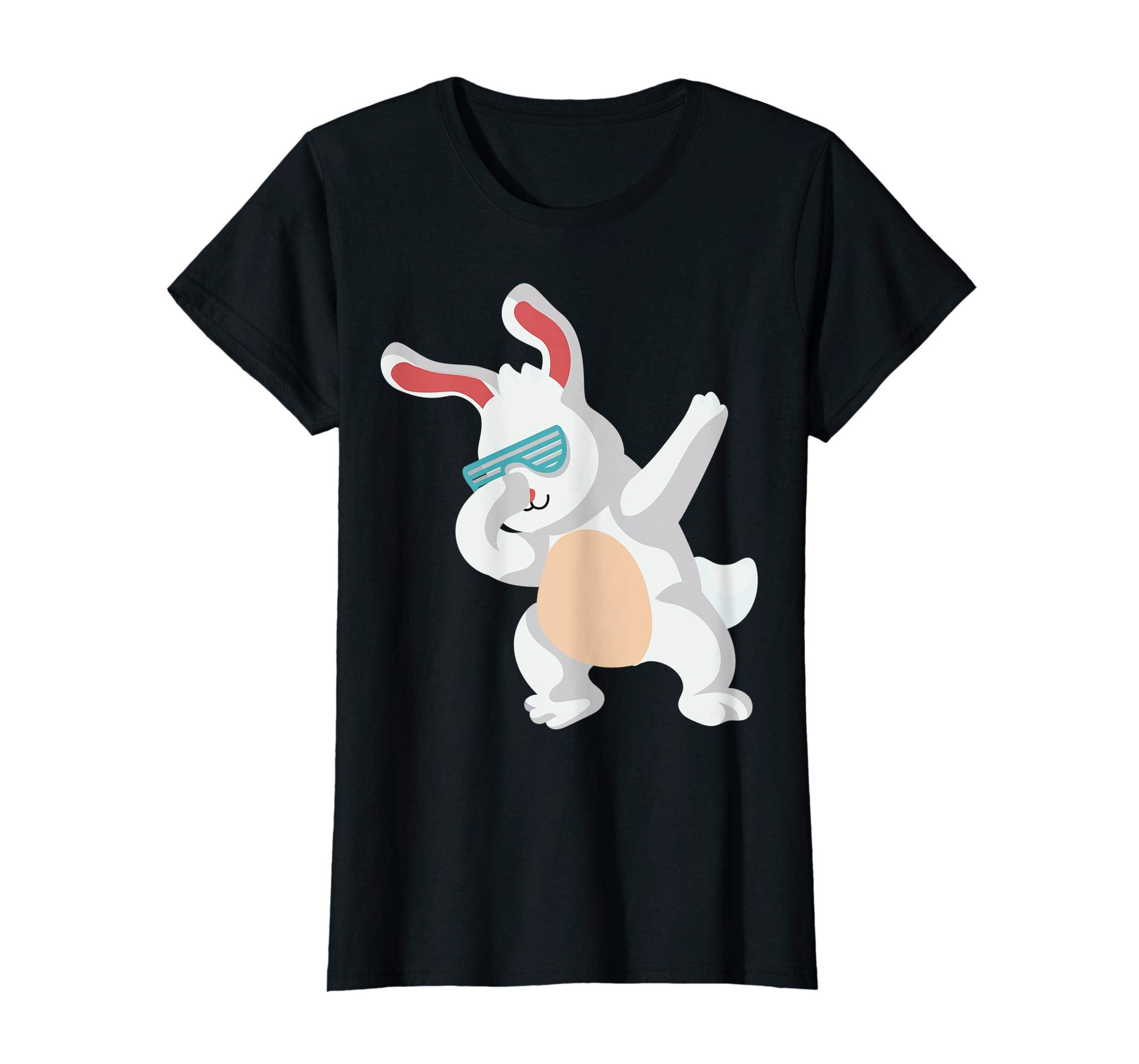 Bunny Dabbing T Shirt Funny Easter Shirt Gift for Boys Men