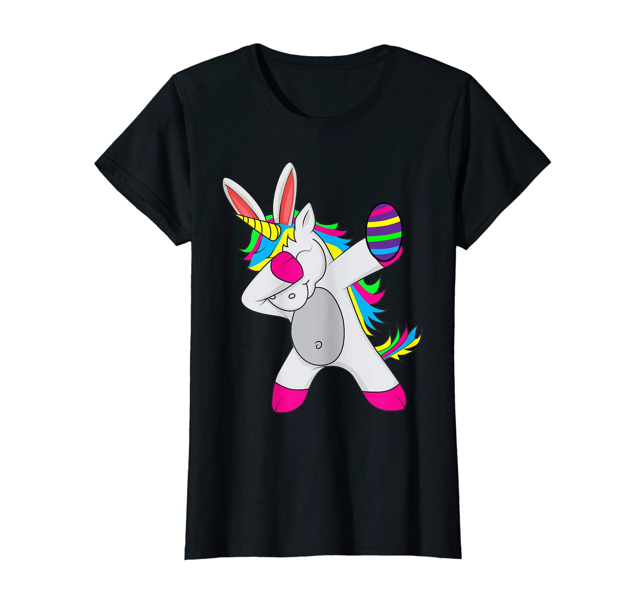 Funny Dainty Dabbing Easter Unicorn Bunny Shirt Gift