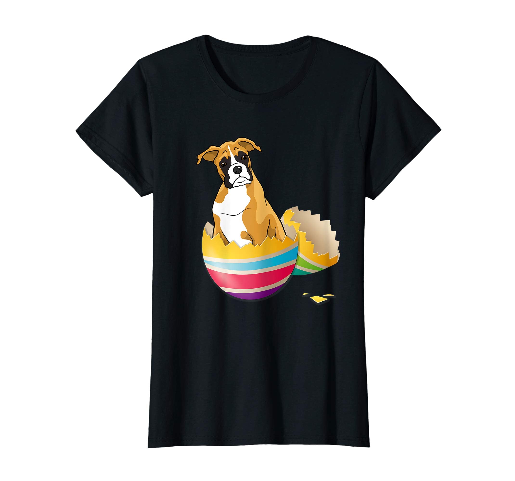Boxer Hatching From Easter Egg Easter Day Shirt