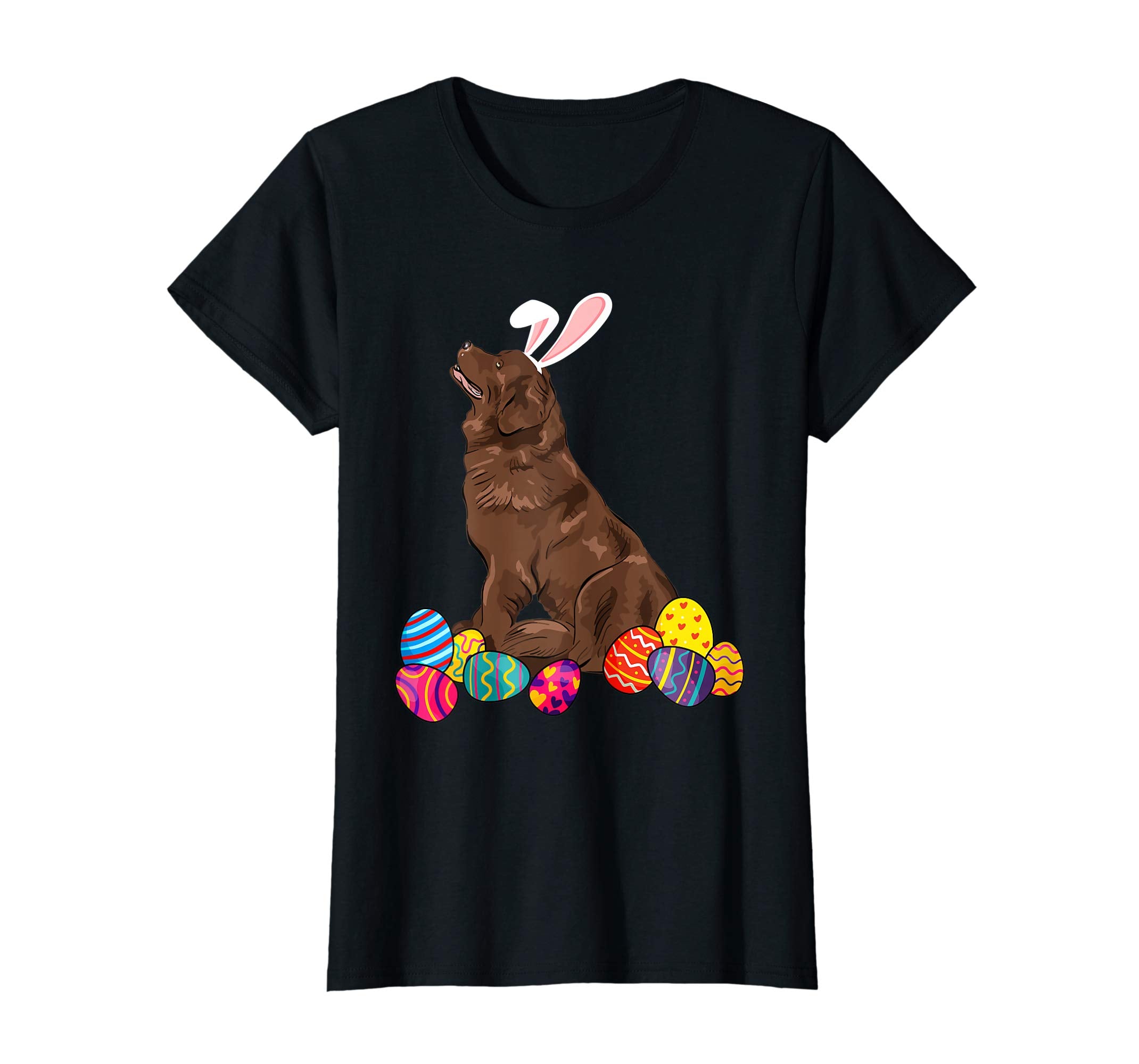Newfoundland Bunny Ear With Egg Easter Easter Day Shirt
