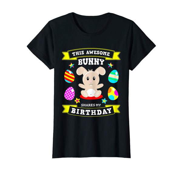 Cute Easter Bunny Birthday Tshirt Costume for Kids