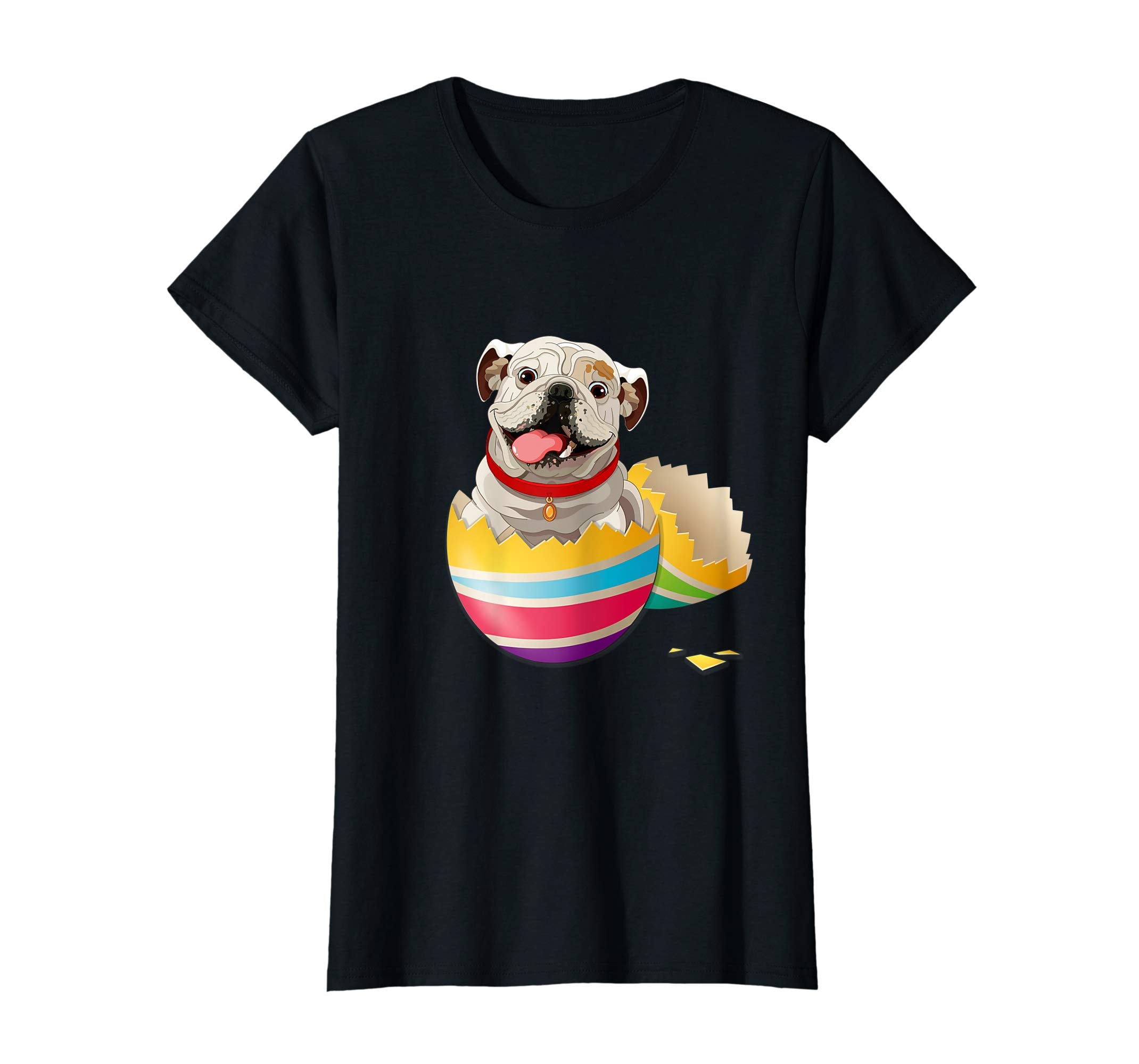 English Bulldog Hatching From Easter Egg Easter Day Shirt