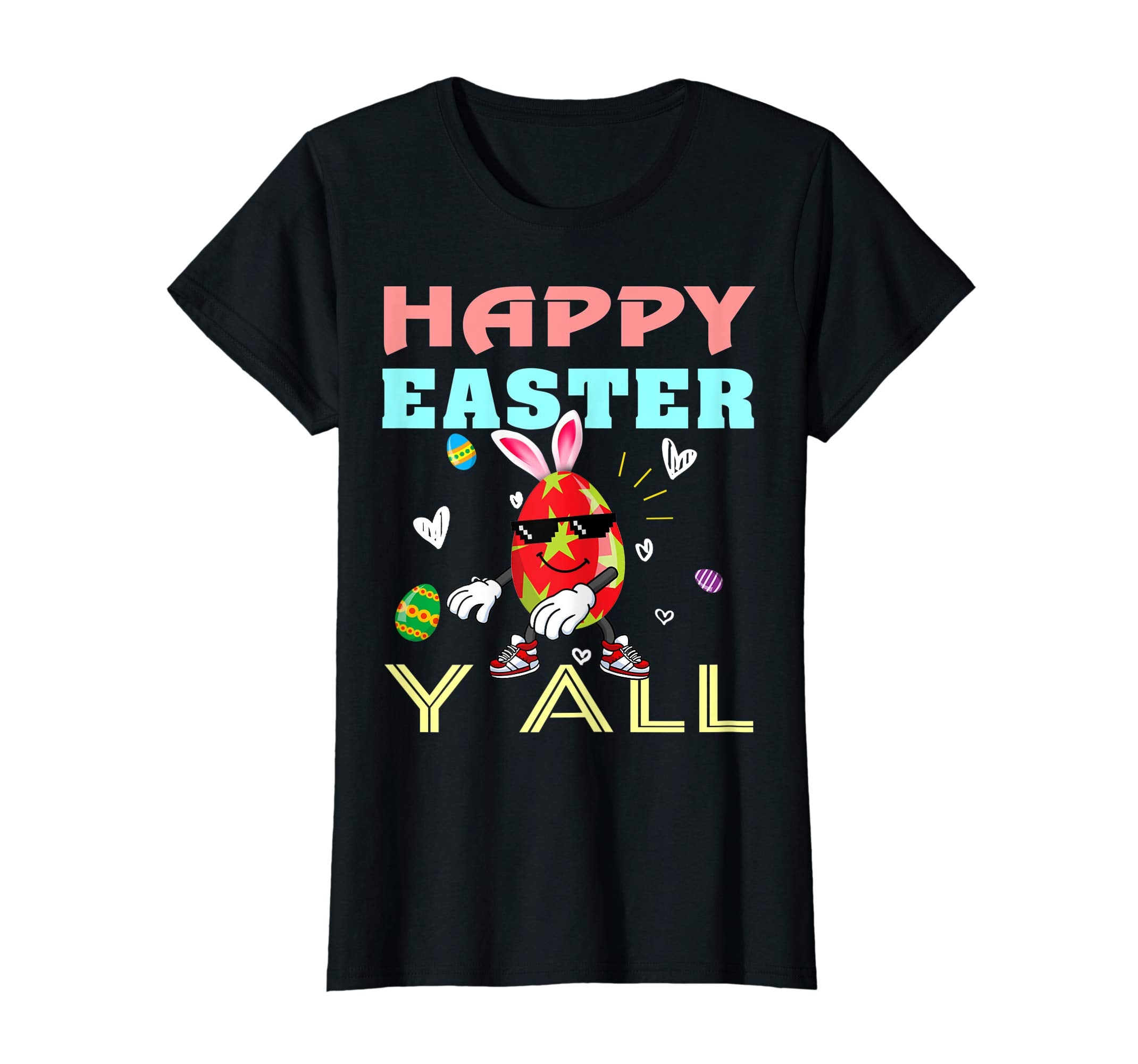 Happy Easter Eggs T Shirt Floss Like a Boss Easter T Shirt