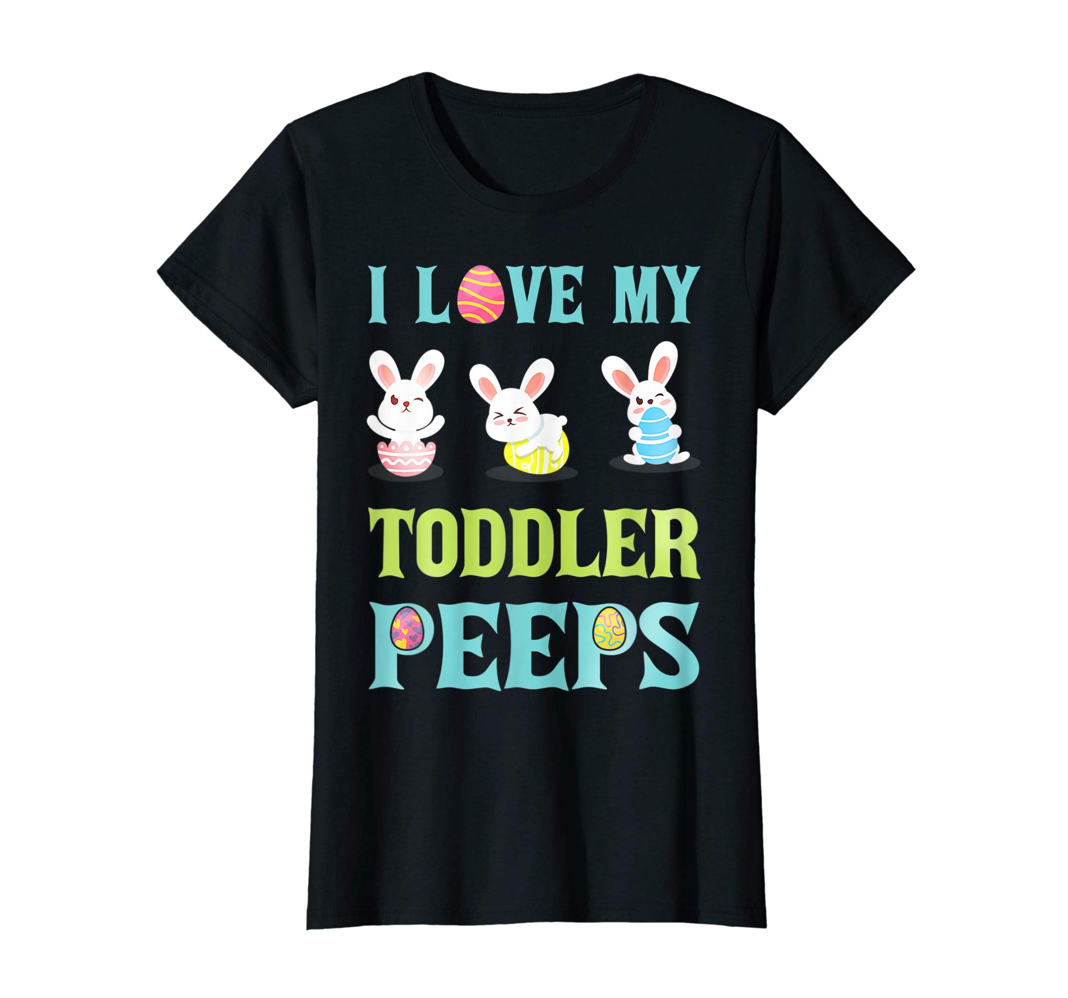 I Love My Toddler Peeps Happy Easter Teacher Shirt
