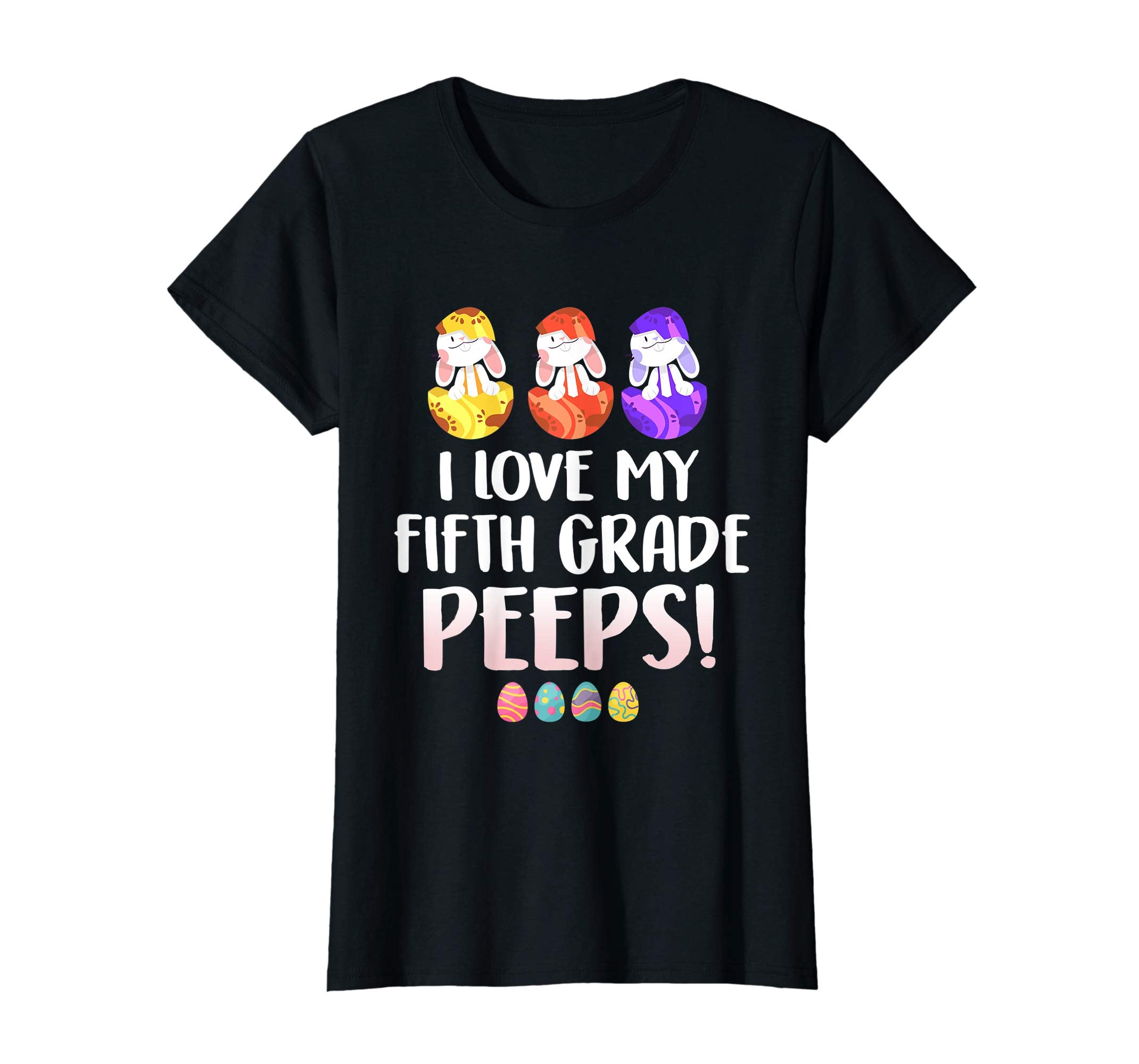 I Love My Fifth Grade Peeps Easter Day T-Shirt
