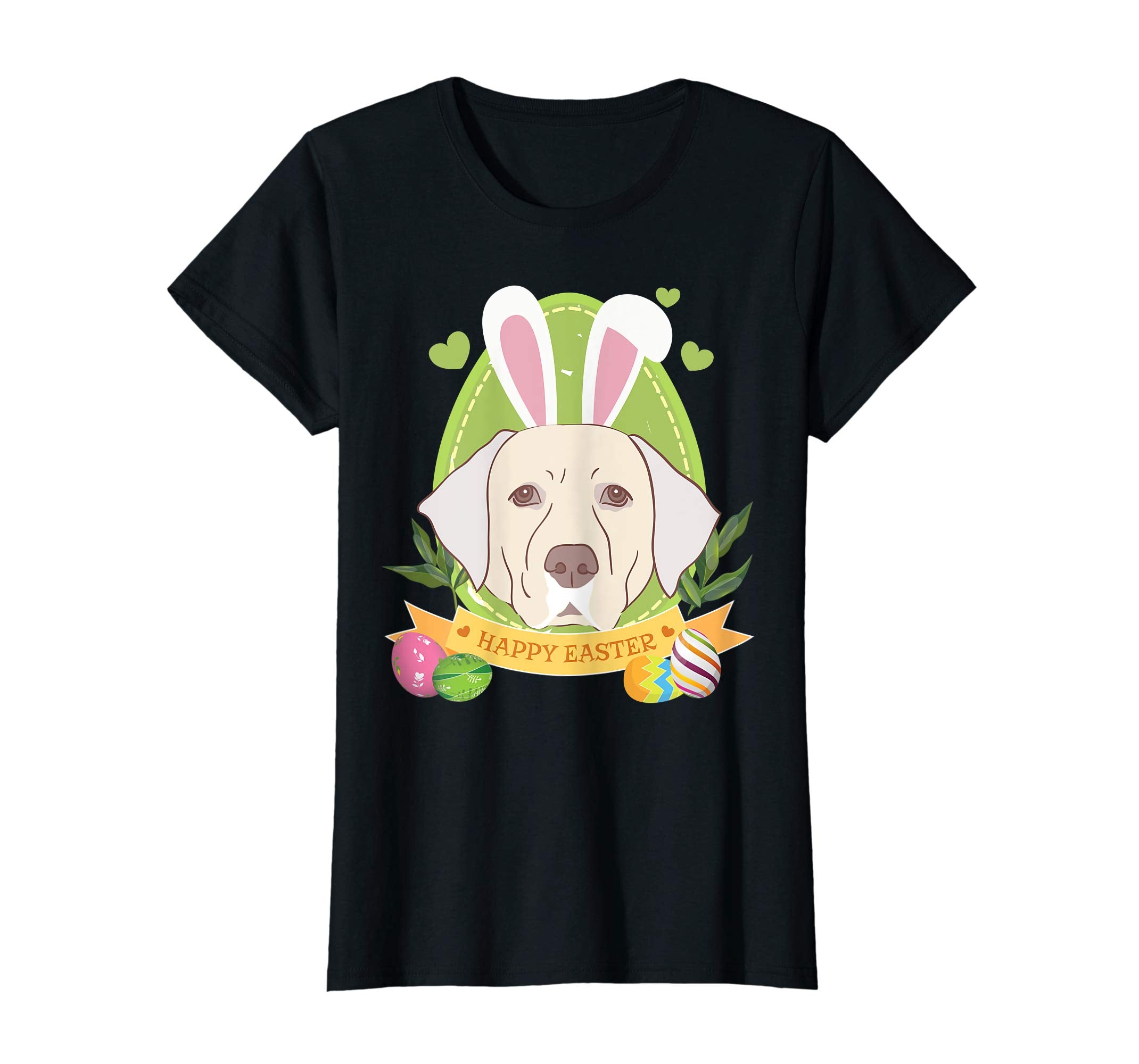 Bunny Labrador Retriever Dog Easter Day Lovers T-Shirt Egg