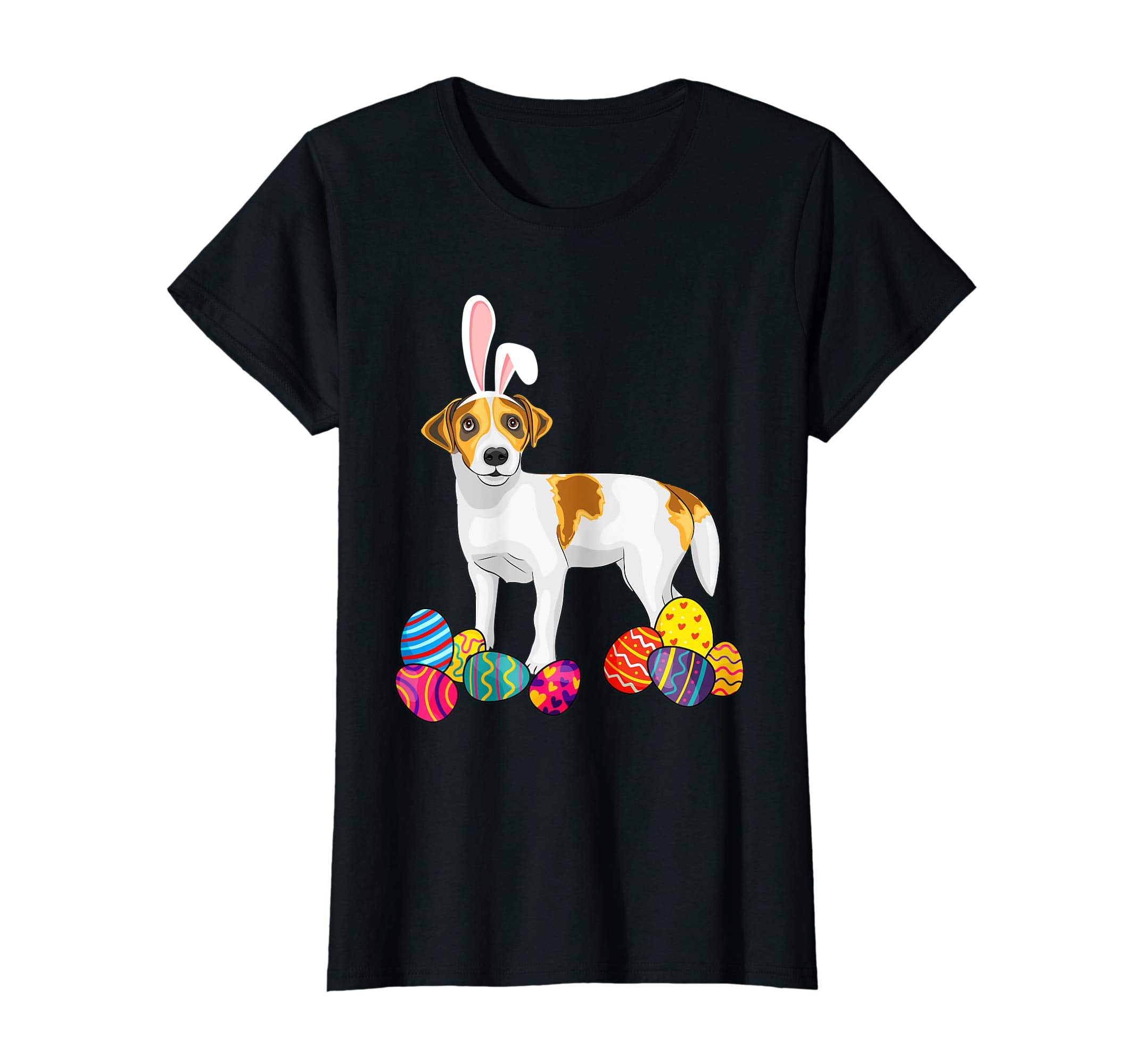 Russell Terrier Bunny Ear With Egg Easter Easter Day Shirt
