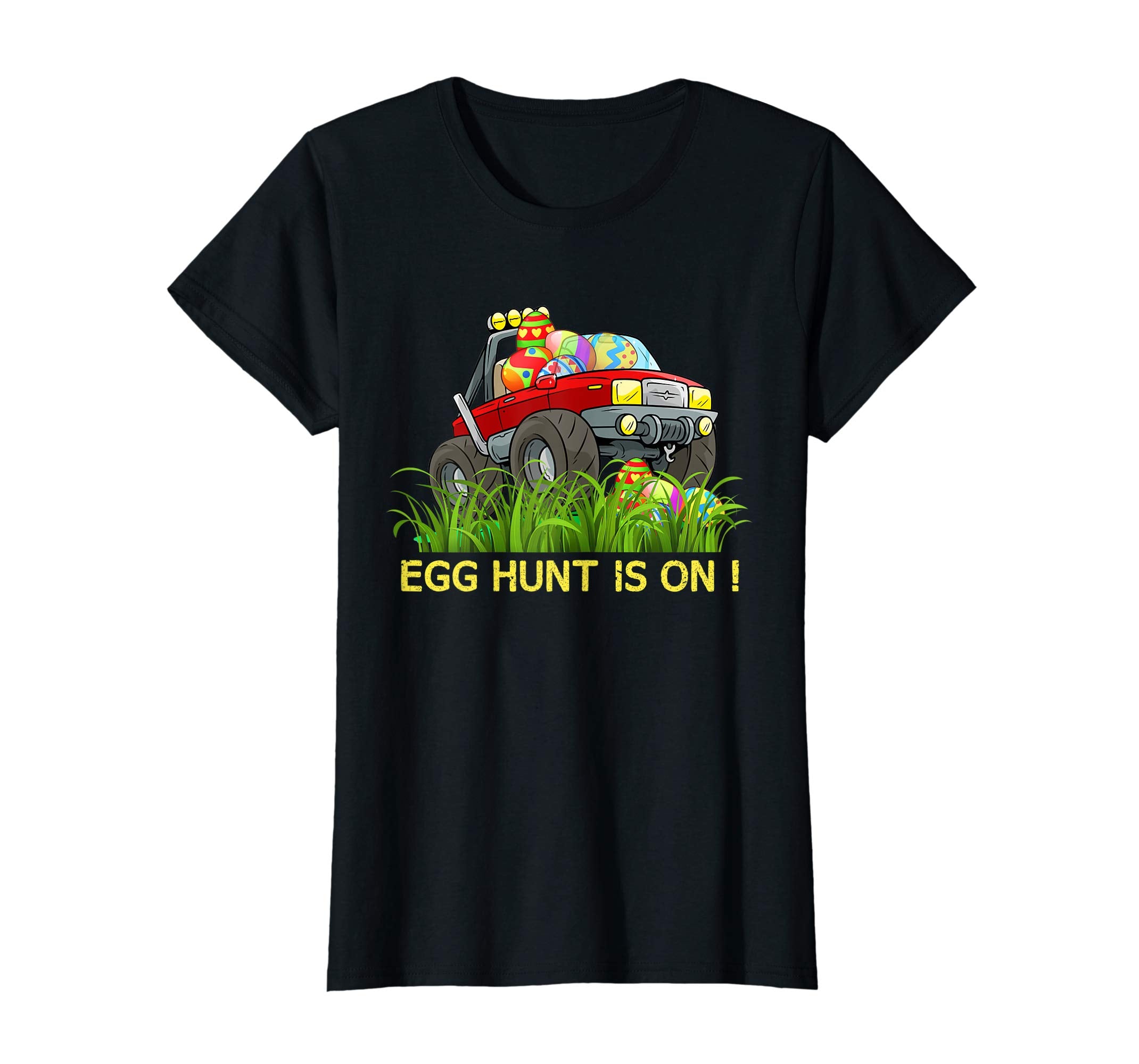 Egg hunt is on Trucl of Eggs Easter T shirt