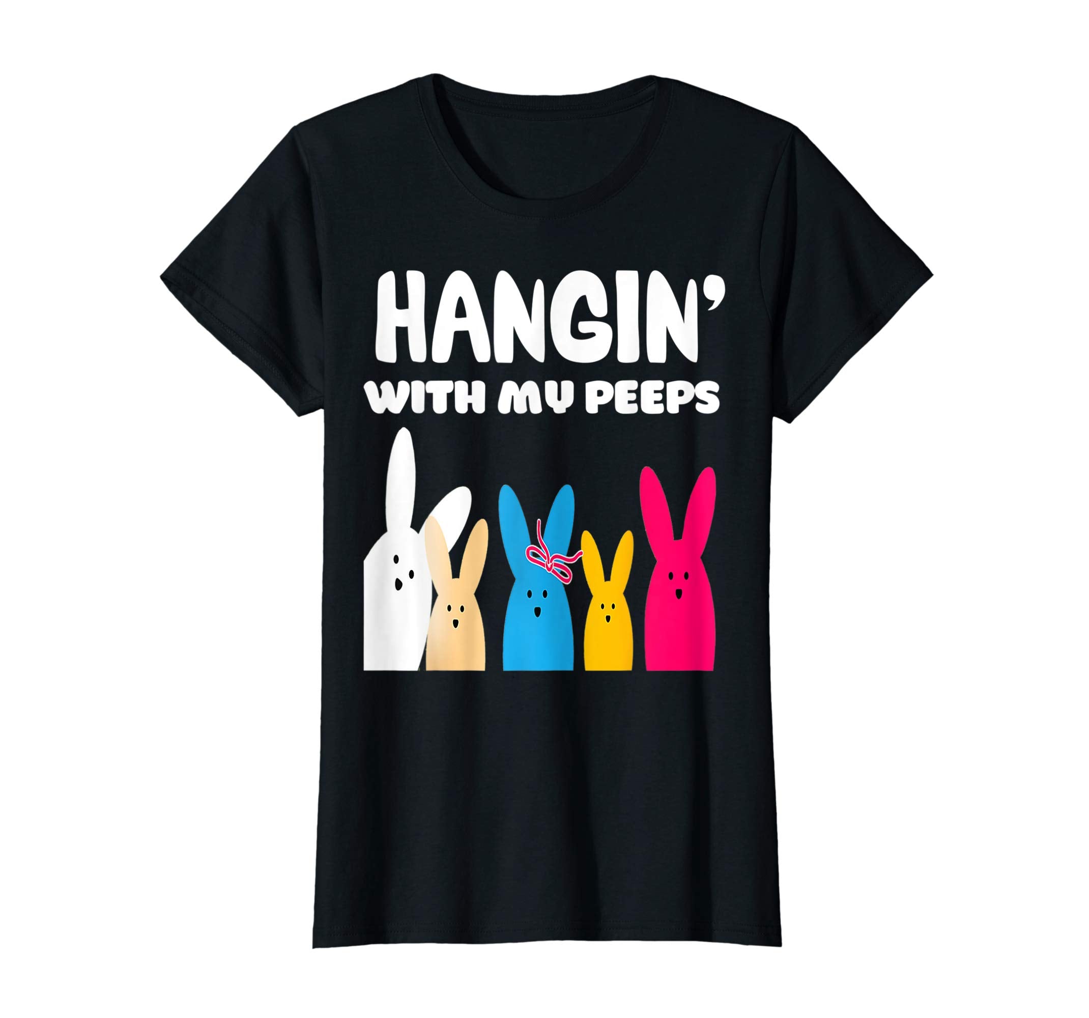 Hangin With My Peeps Happy Easter Day TShirt