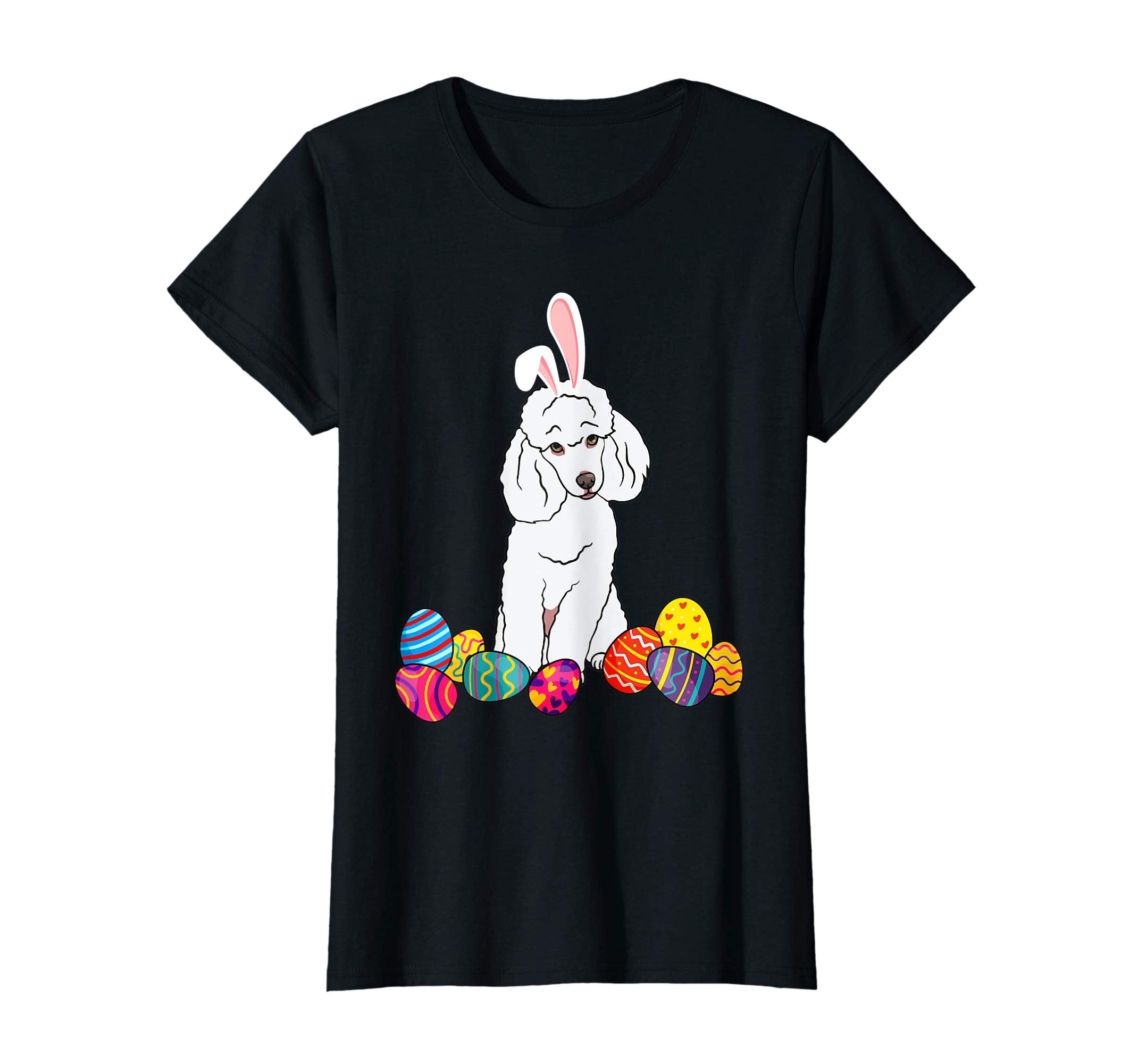 Poodle Bunny Ear With Egg Easter Easter Day Shirt