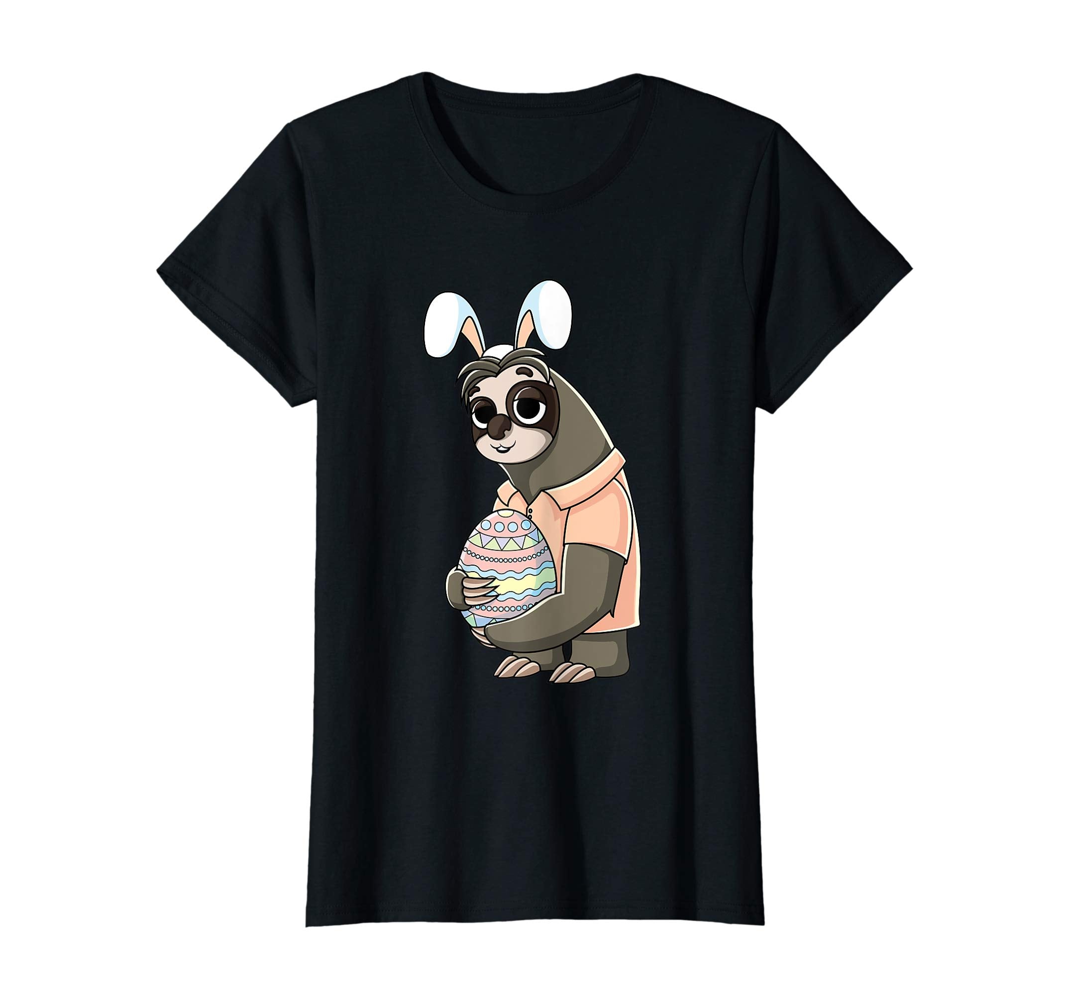 Easter Sloth Shirt Sloth Easter Bunny Gift Sloth Easter Eggs