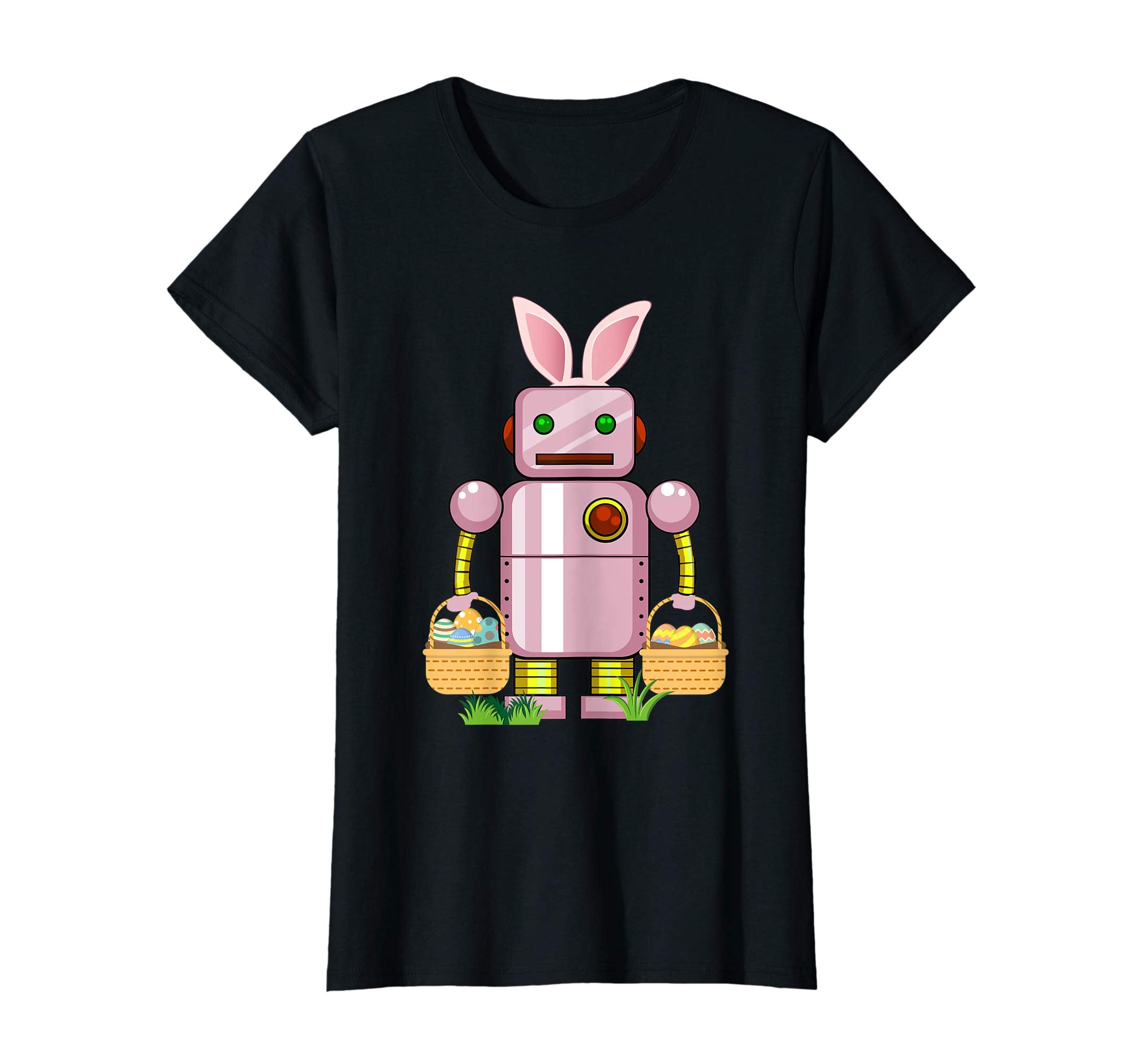 Cute Robot Bunny Easter T-Shirt - Robobunny - Kids