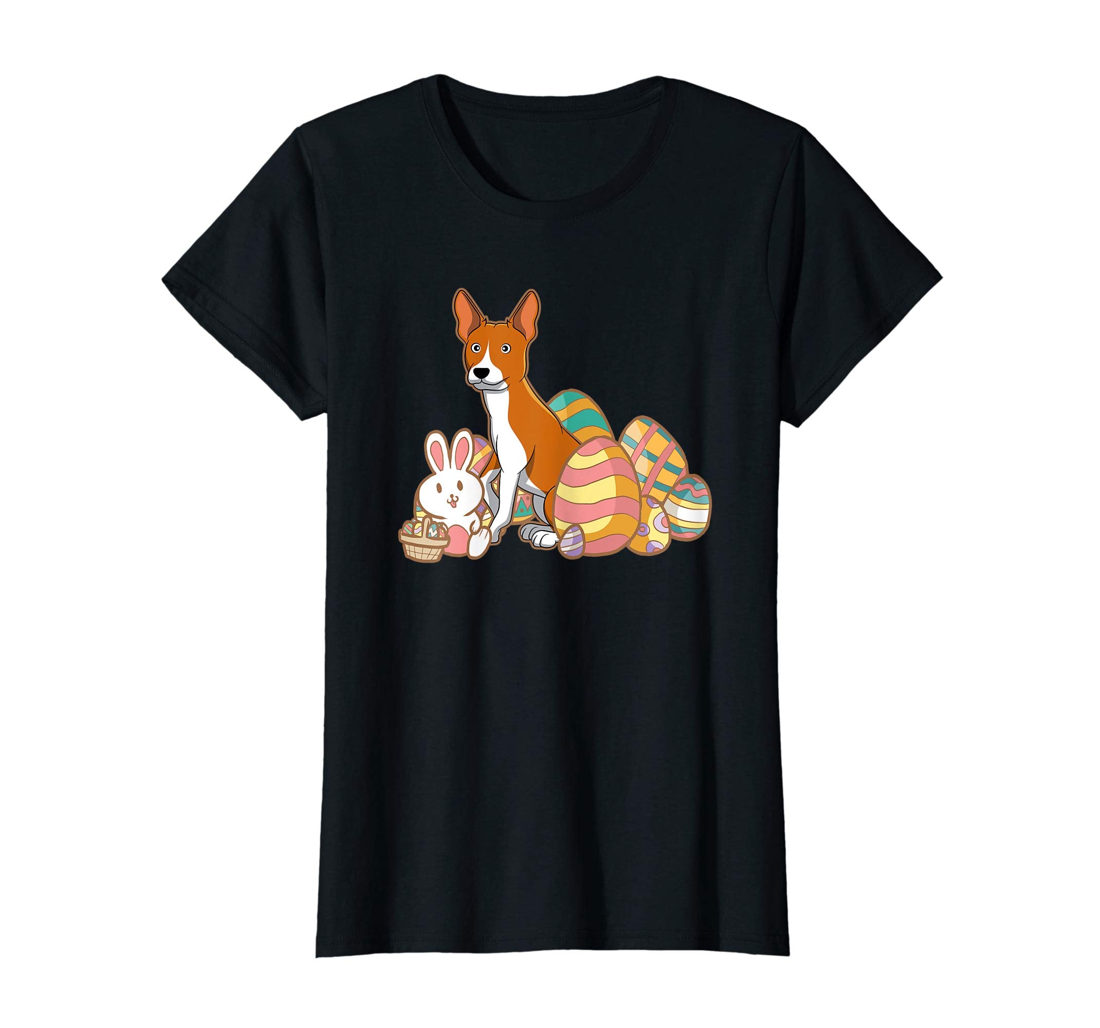 Easter Basenji Dog T-Shirt Gift