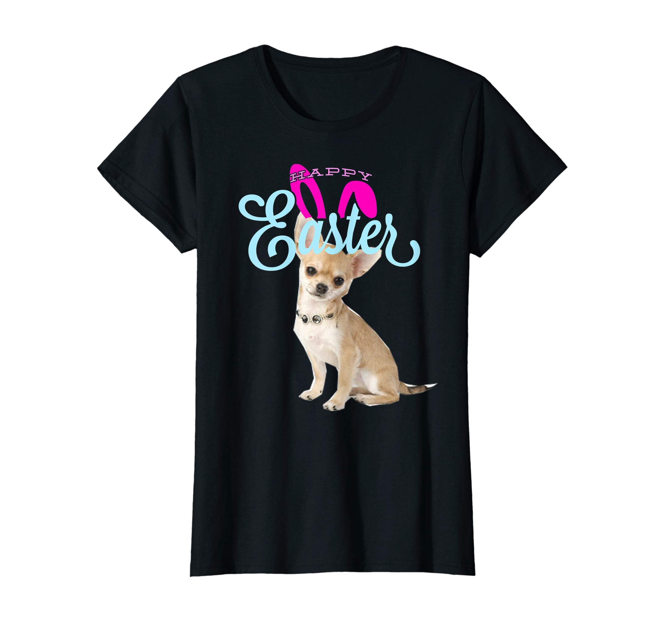 Easter Bunny Chihuahua Tshirt Dog Men Women Gift Easter Day