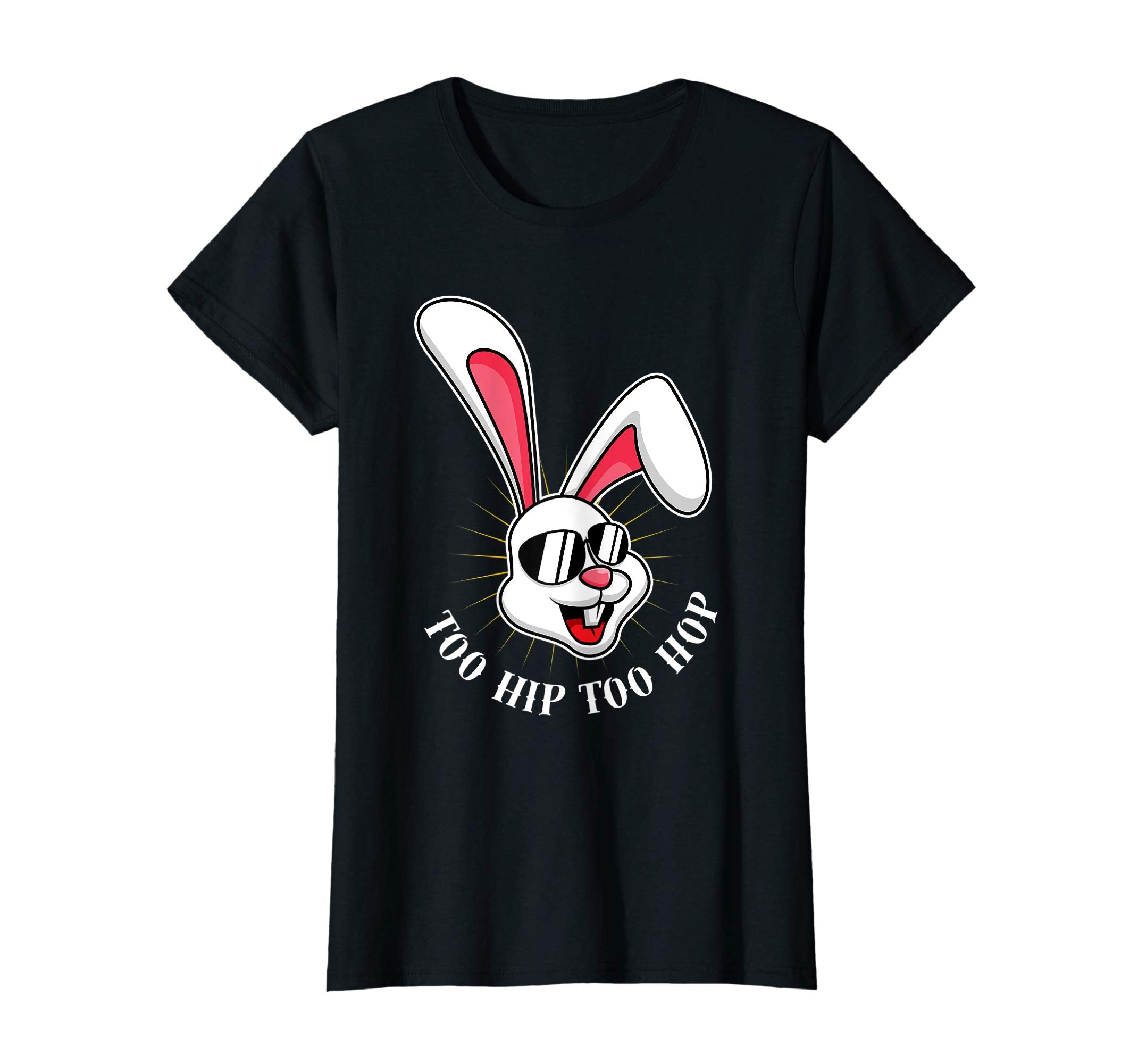 Too Hip Too Hop Easter Bunny Shirt Happy Easter Egg Hunt