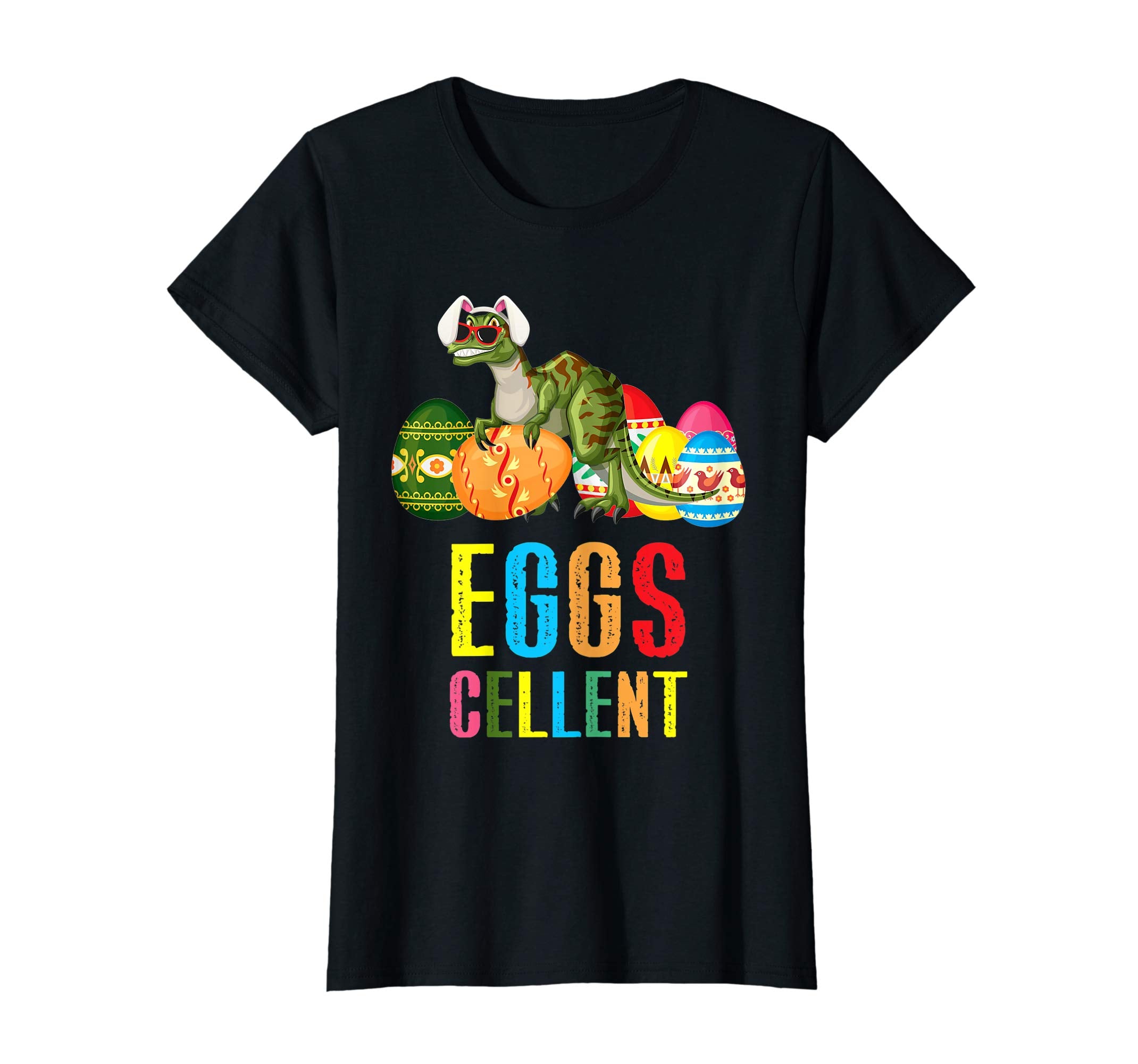 Easter Bunny T shirt T rex Boys Kids Eggs T shirt