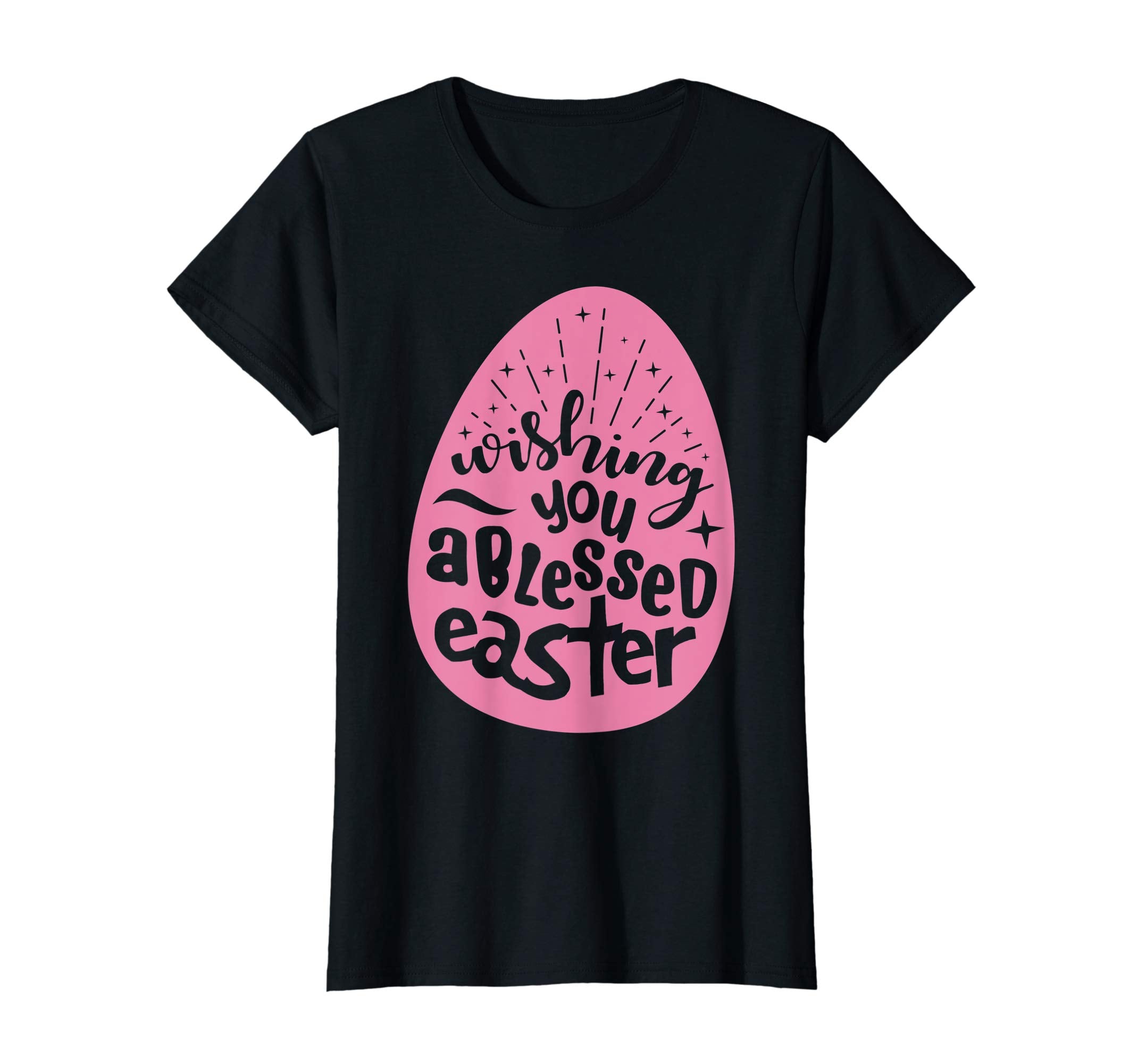 Nice Wishing You A Blessed Easter Egg T-Shirt