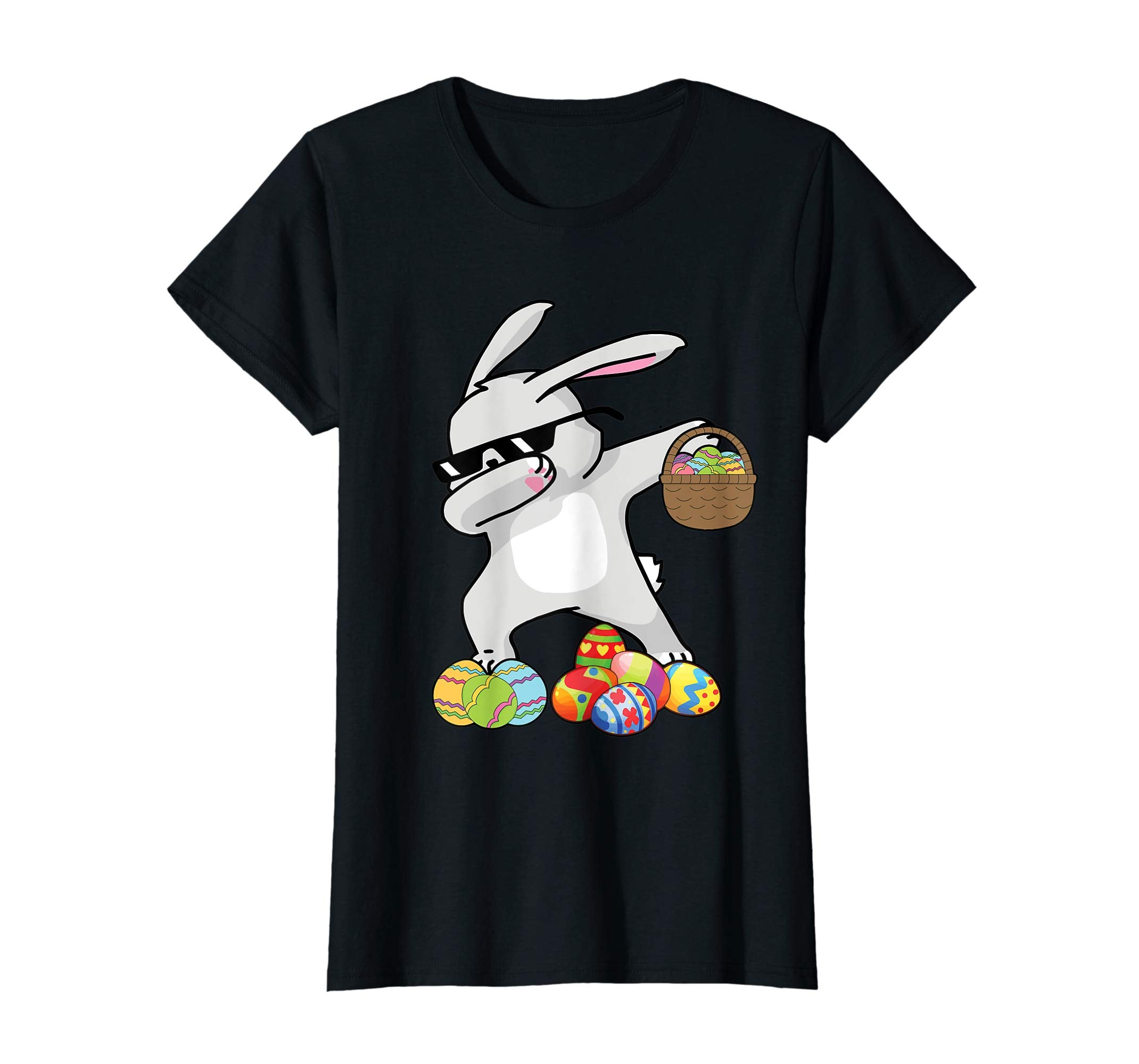 Dabbing Bunny Easter Shirt - Easter Day Gifts Adults Kids