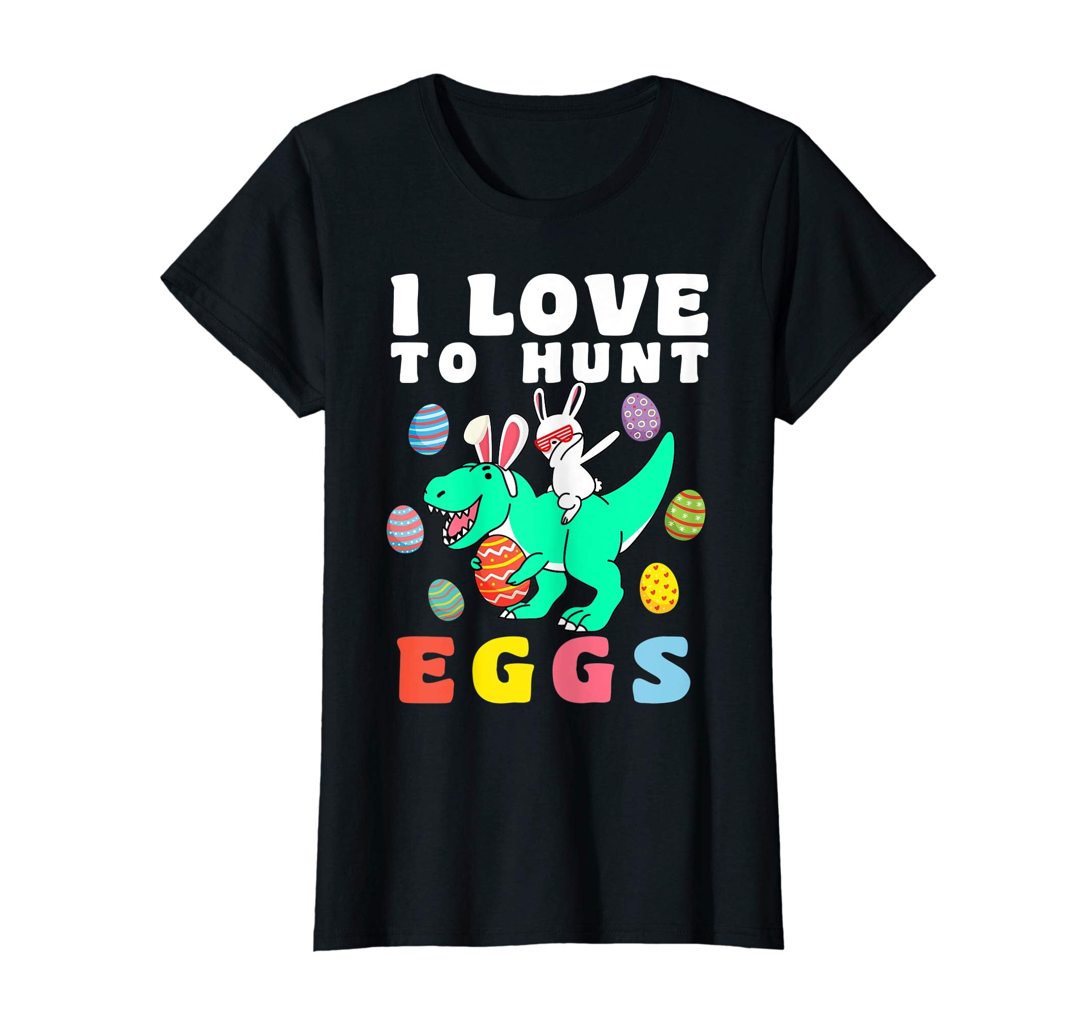 Easter Egg Hunt Shirt T Rex Dinosaur Bunny Dabbing Shirt Kid