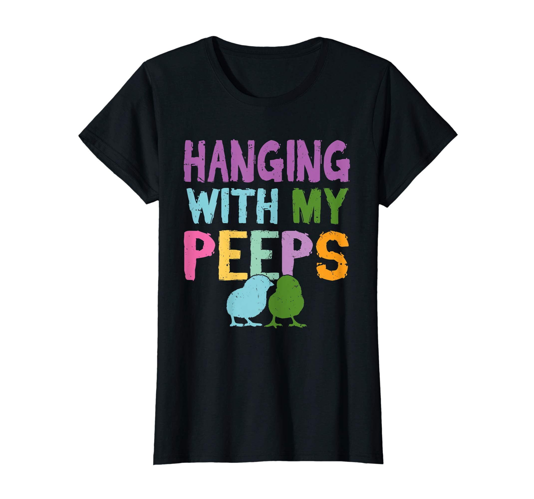 Hanging With My Peeps T Shirt - Funny Easter Peeps